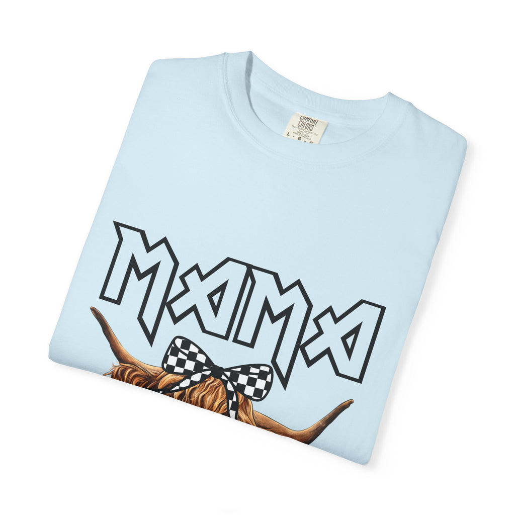 Mama Highland Cow T-Shirt — Cute Cow Mom Graphic Tee