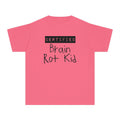 Youth T‑Shirt “Certified Brain Rot Kid” Graphic Tee — Funny Retro Handwritten Kids Shirt
