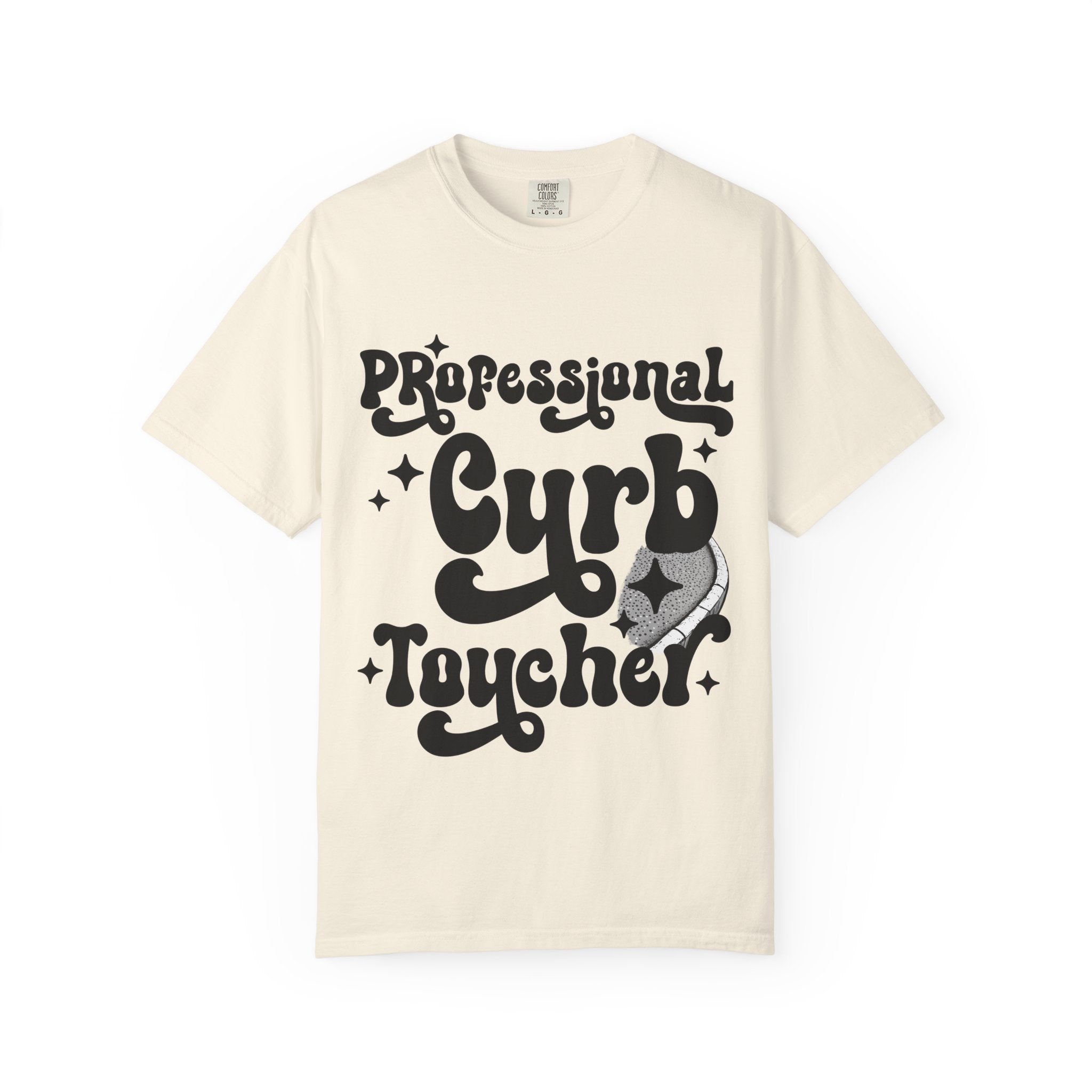 Professional Curb Teacher T‑Shirt — Retro Script Teacher Appreciation Tee