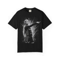 Basketball Player Graphic T‑Shirt – Pointing Silhouette Design