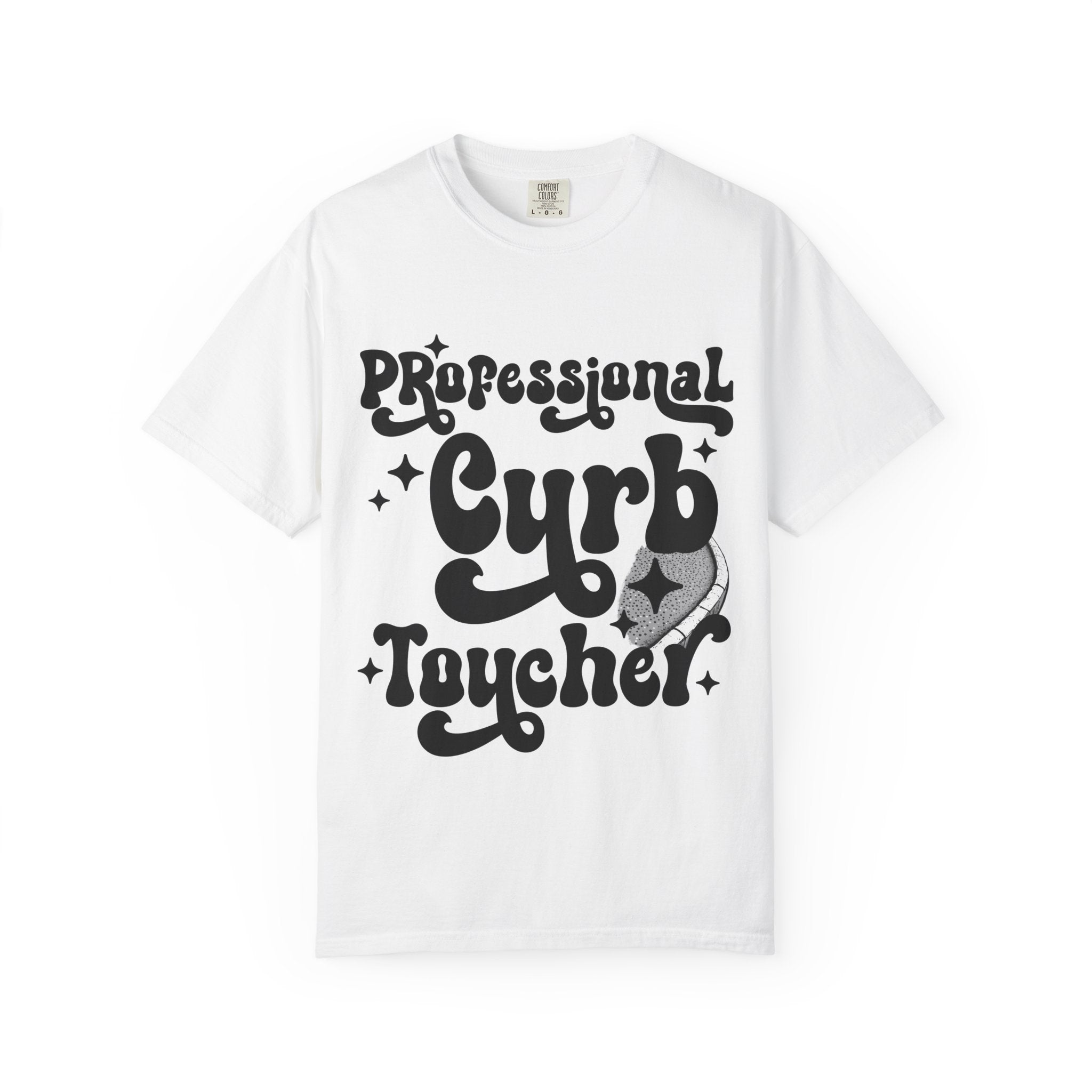 Professional Curb Teacher T‑Shirt — Retro Script Teacher Appreciation Tee