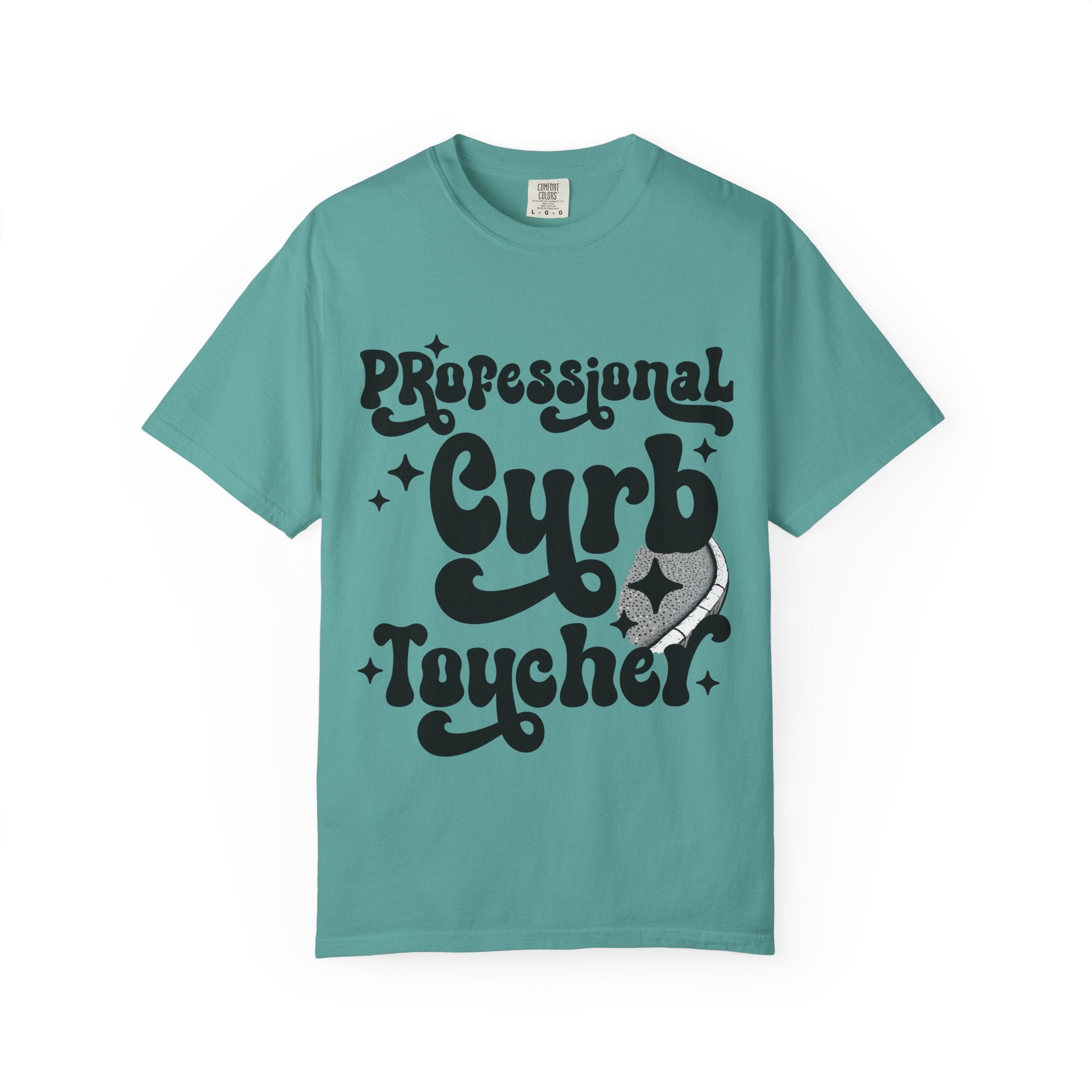 Professional Curb Teacher T‑Shirt — Retro Script Teacher Appreciation Tee