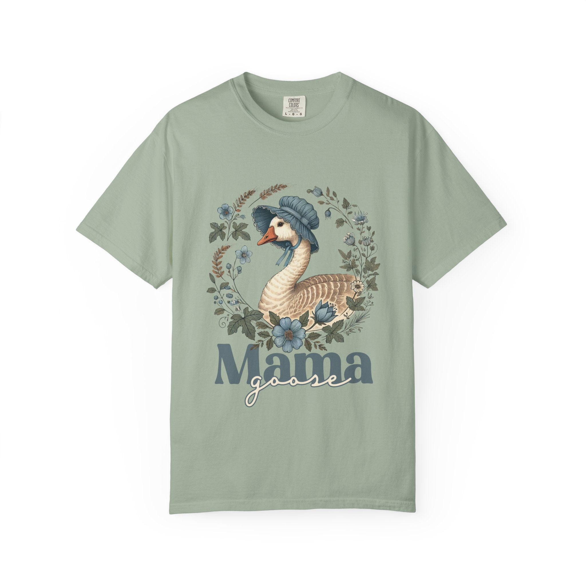 Mama Swan Floral T-Shirt — Vintage Mother’s Day Tee
