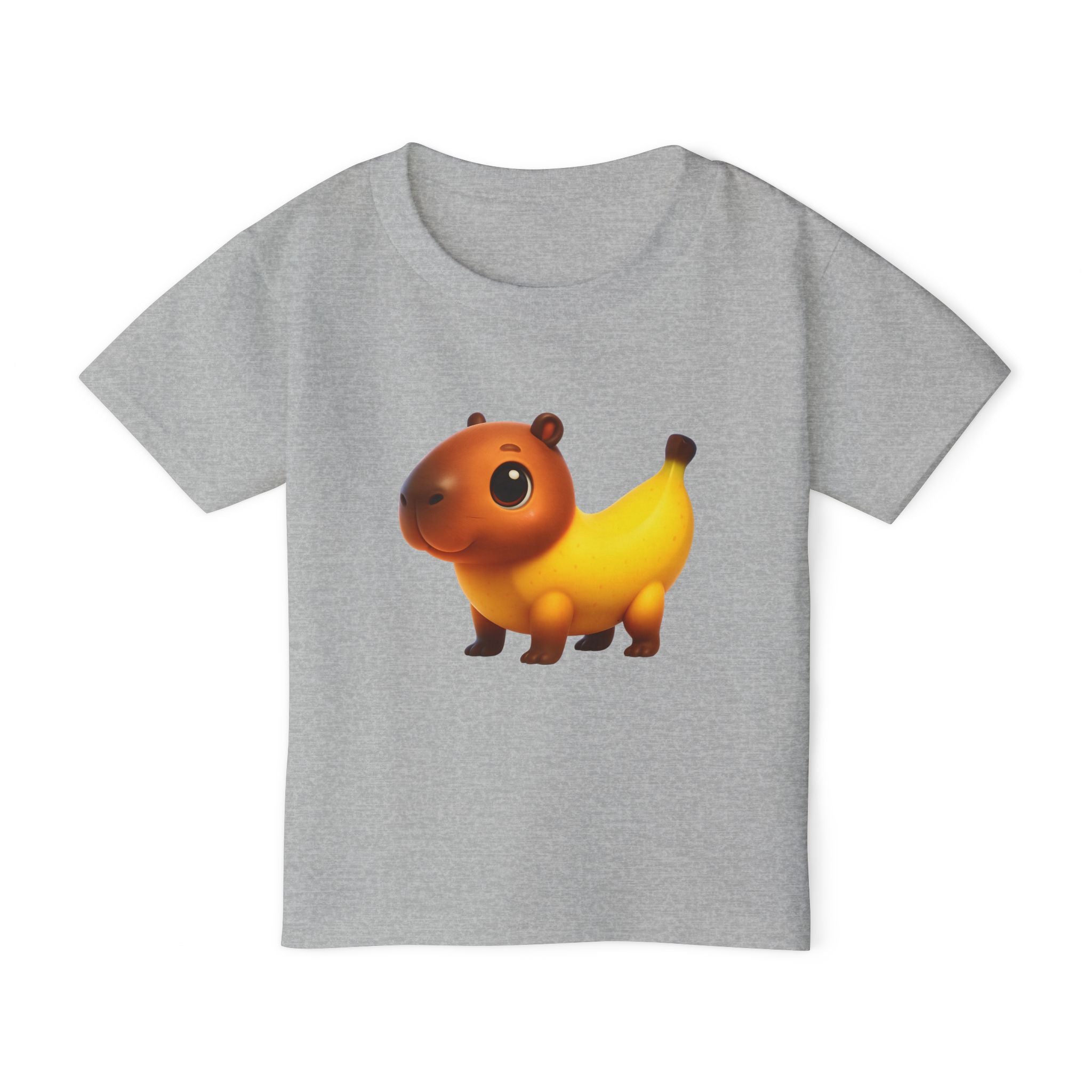 Cute Banana-Capypet Toddler T-Shirt – Funny Fruit Animal Tee for Kids