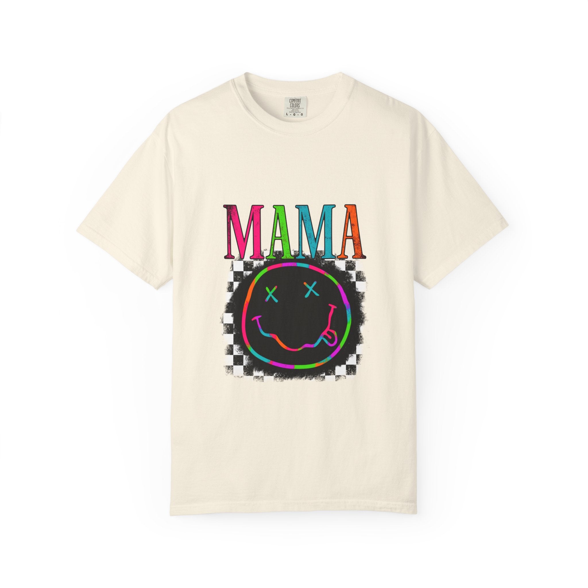 Mama Neon Grunge T-Shirt
