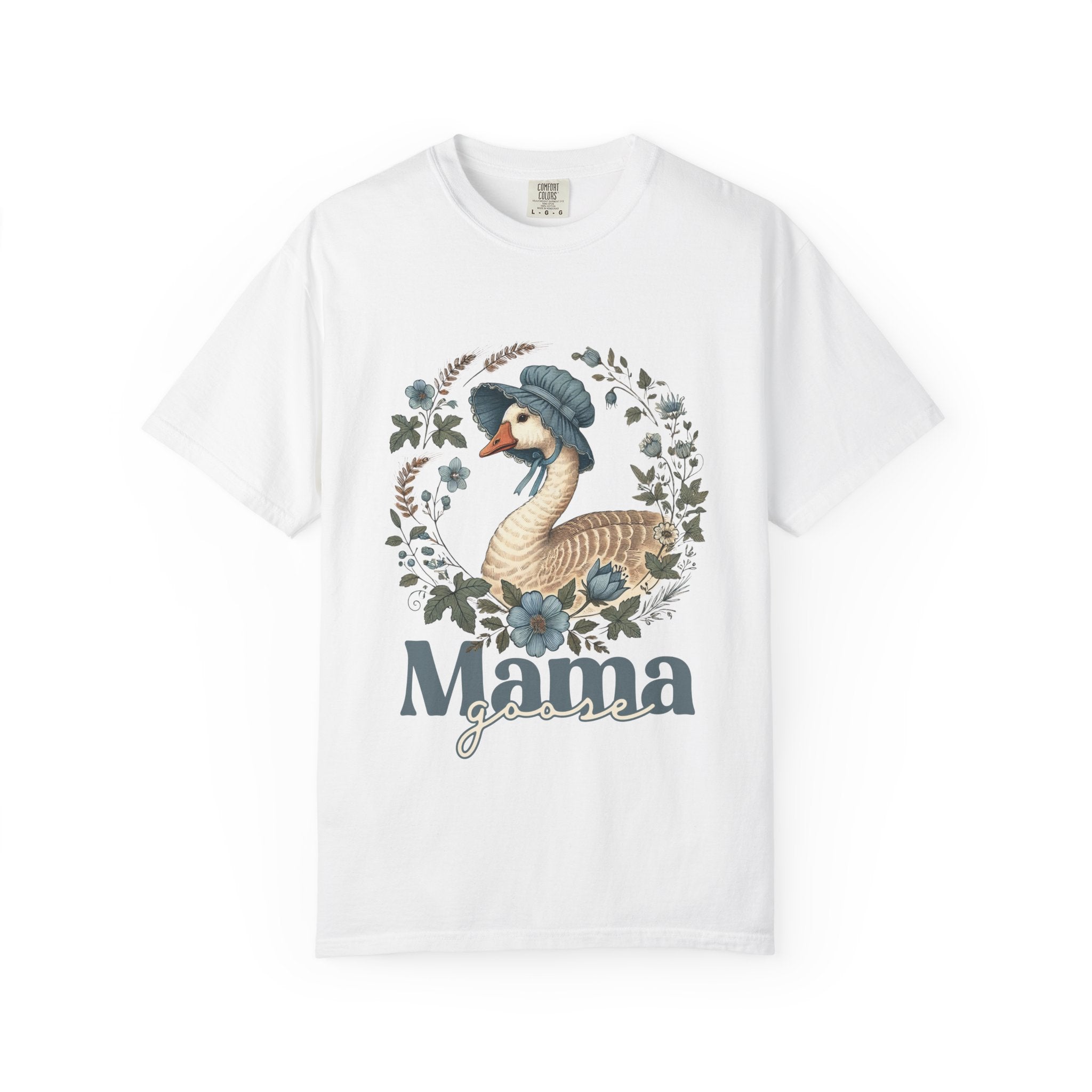 Mama Swan Floral T-Shirt — Vintage Mother’s Day Tee