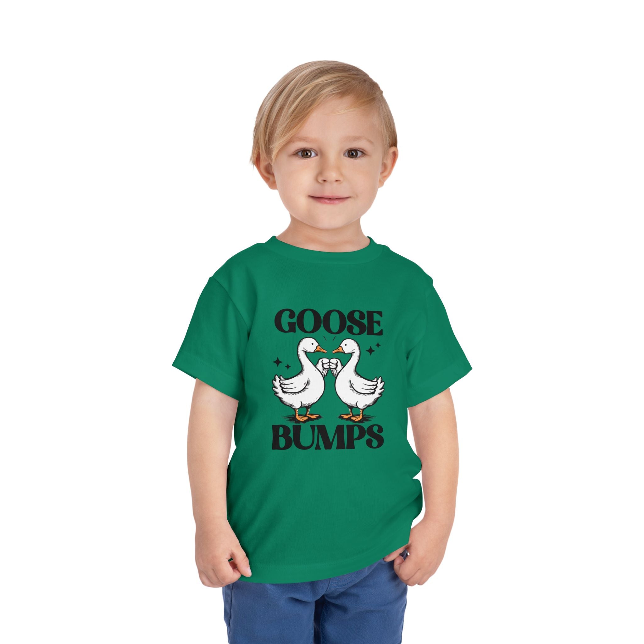 Goose Bumps Toddler Tee — Cute Matching Kids Shirt