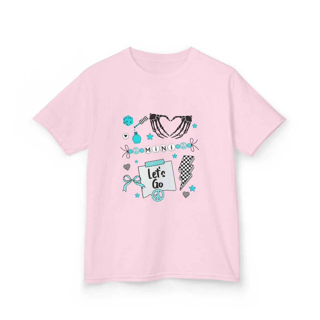 Kids T‑Shirt — 'Let's Go' Cute Adventure Graphic Tee for Girls & Boys