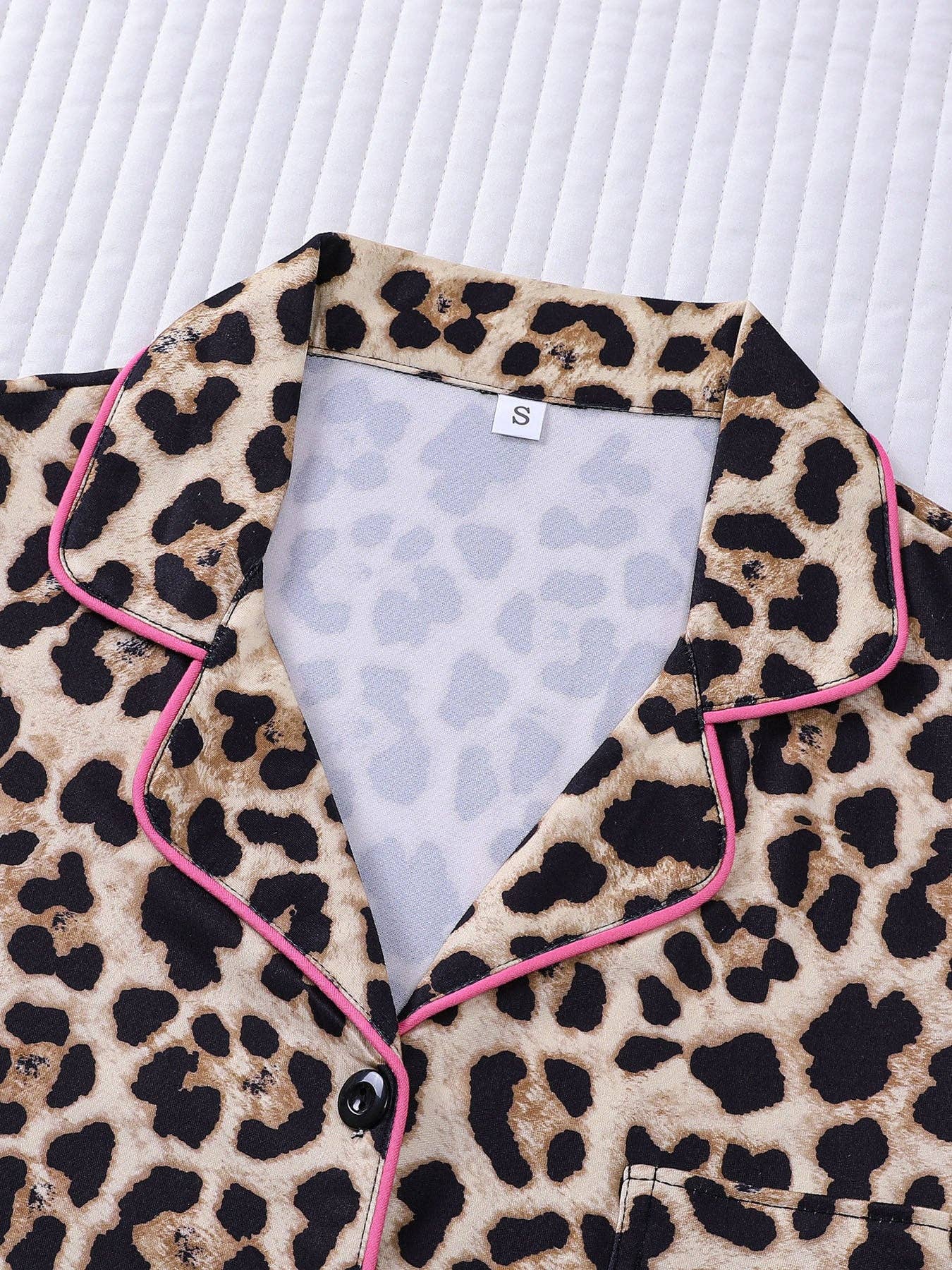 Wild at Heart Leopard Long Sleeve Pajama Set