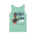 Chill 4th Tank Top — Patriotic Fourth of July Graphic Tank