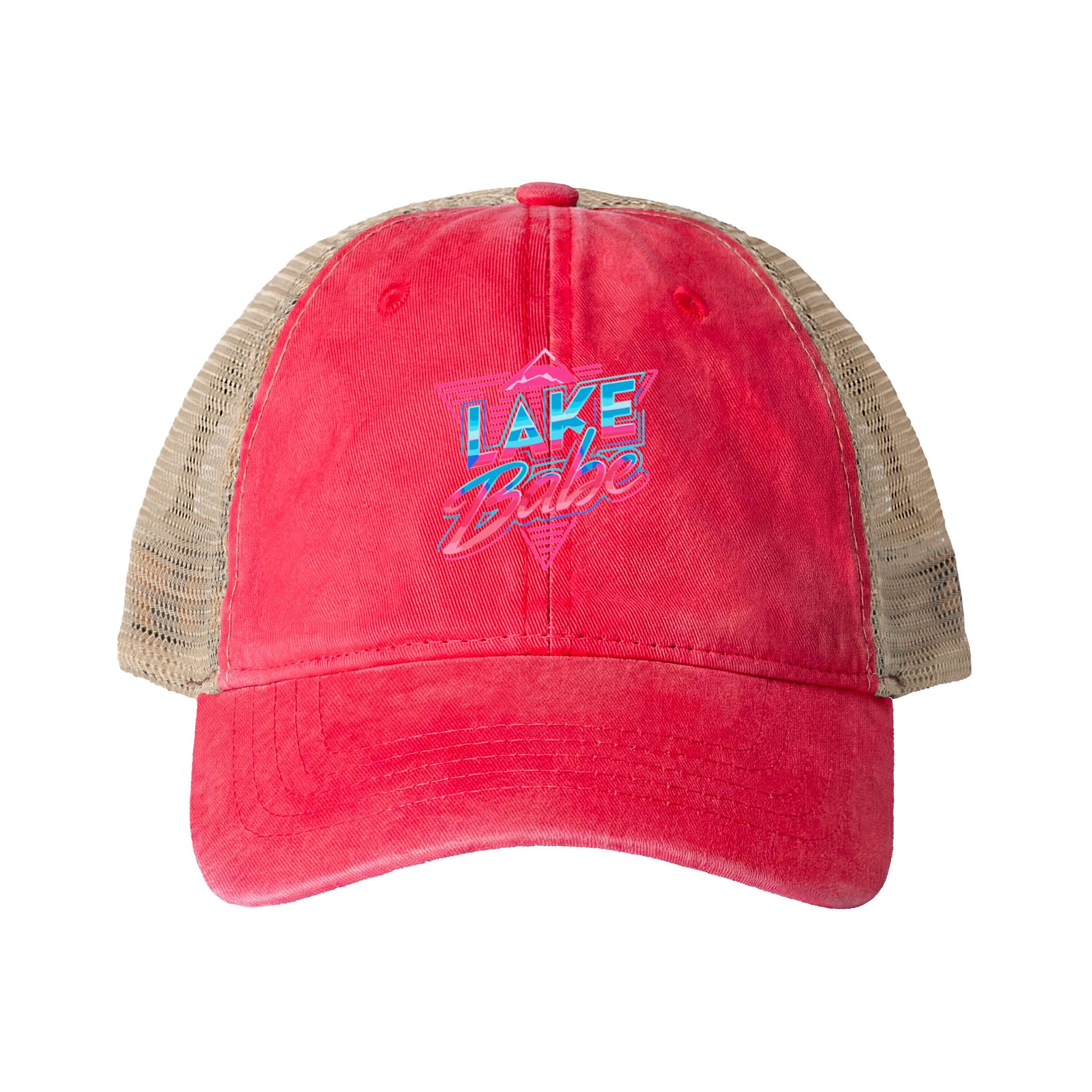 Women's Washed Mesh-Back Cap
