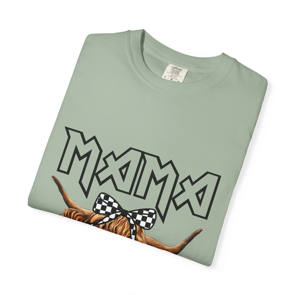 Mama Highland Cow T-Shirt — Cute Cow Mom Graphic Tee