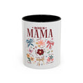Bonus Mama Floral Coffee Mug – 11/15oz Accent Mug, Gift for Stepmom or Bonus Mom