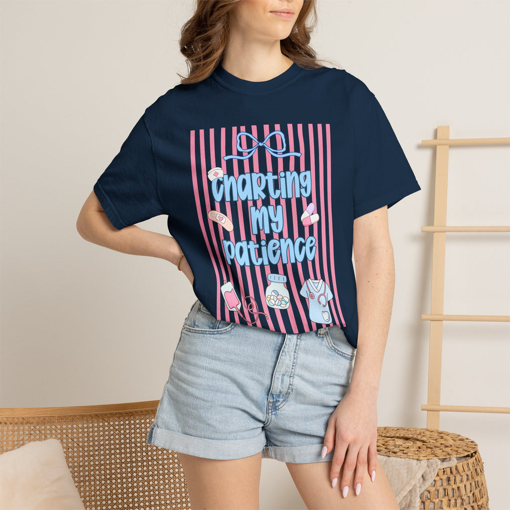Chasing My Patience Baby Announcement Tee