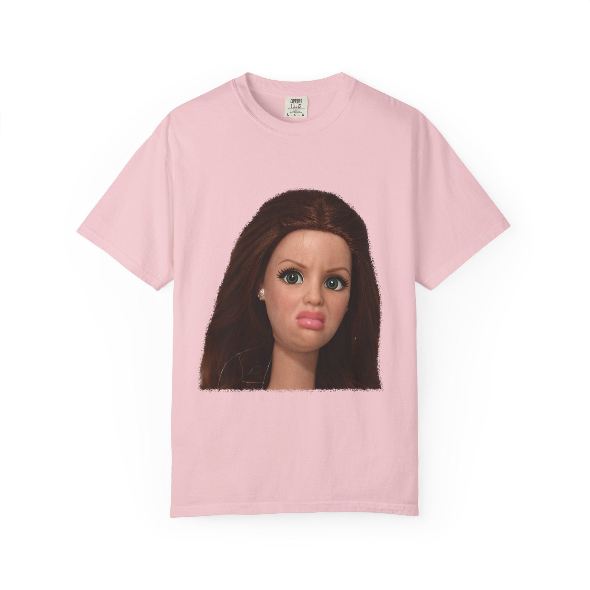 T-Shirt — Cheeky Doll Face Graphic Tee