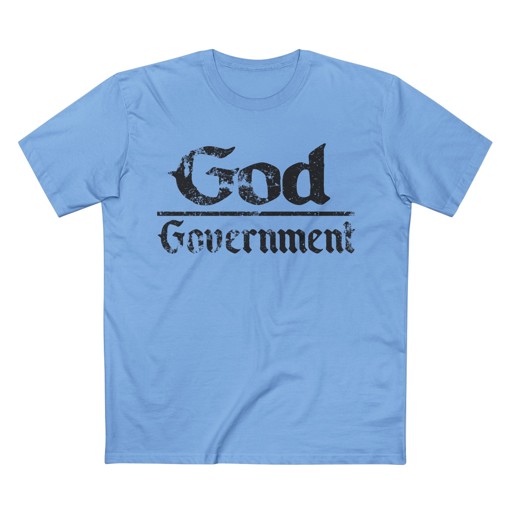 God Over Government T-Shirt — Faith & Patriotism Graphic Tee