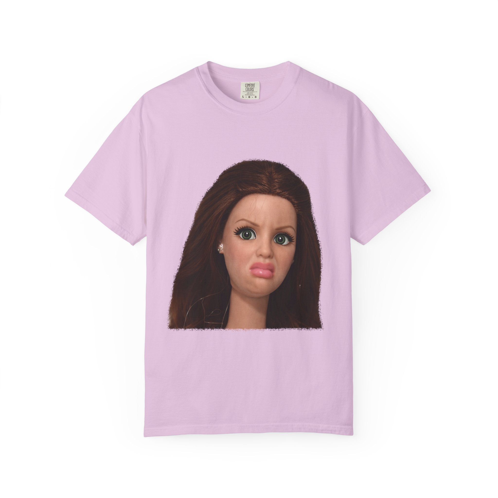 T-Shirt — Cheeky Doll Face Graphic Tee