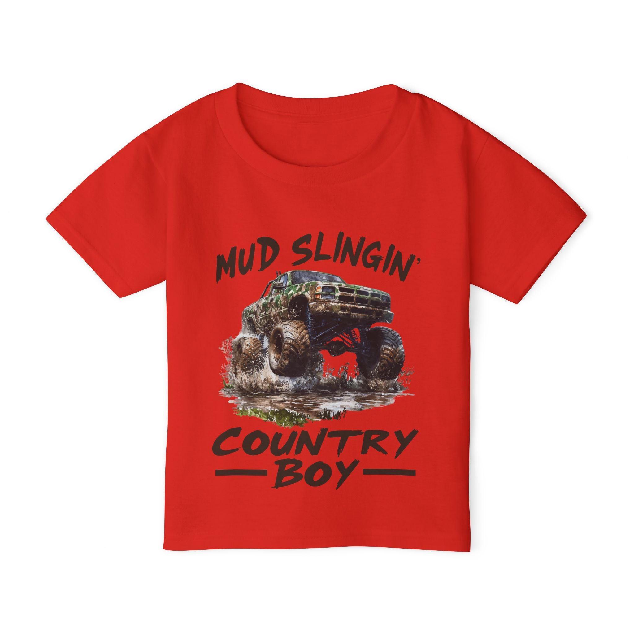 Mud Slingin' Country Boy Toddler T-Shirt