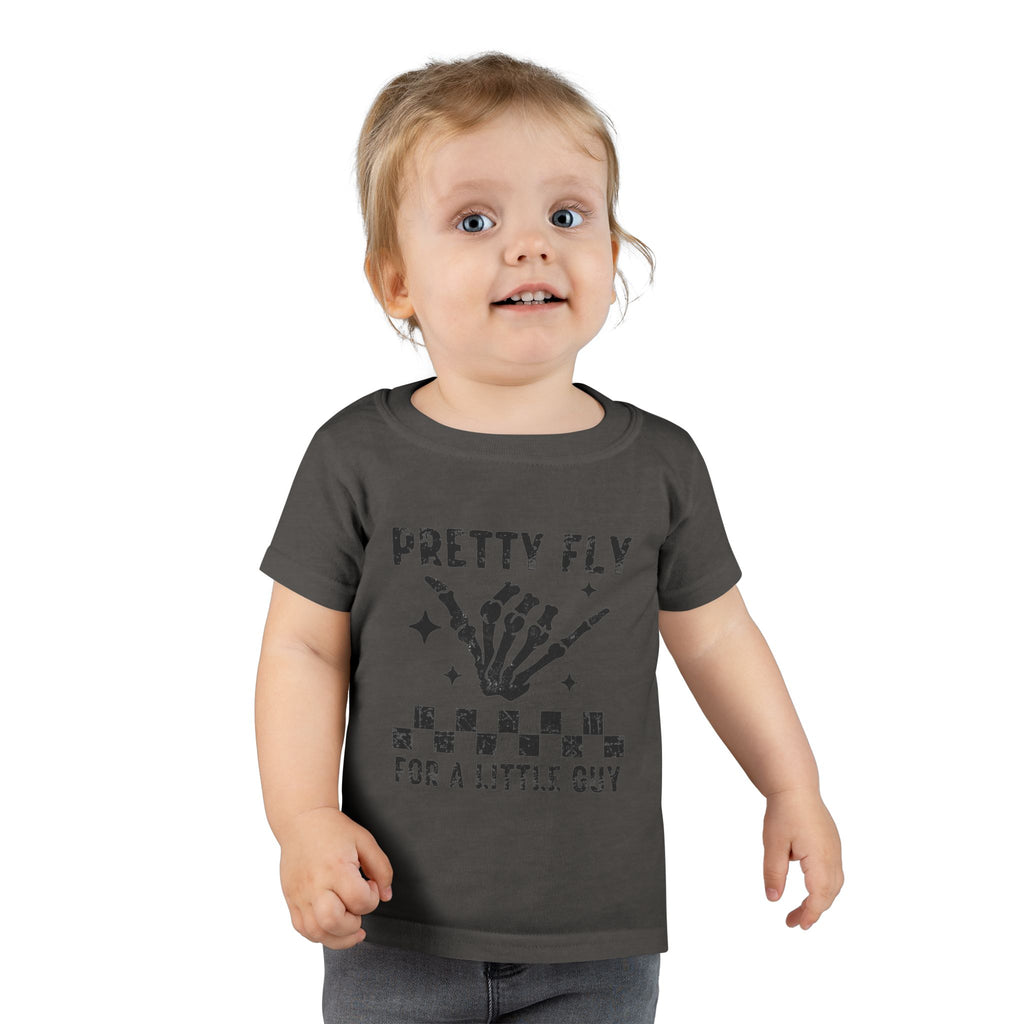 Toddler T-Shirt — "Pretty Fly for a Little Guy" Graphic Tee