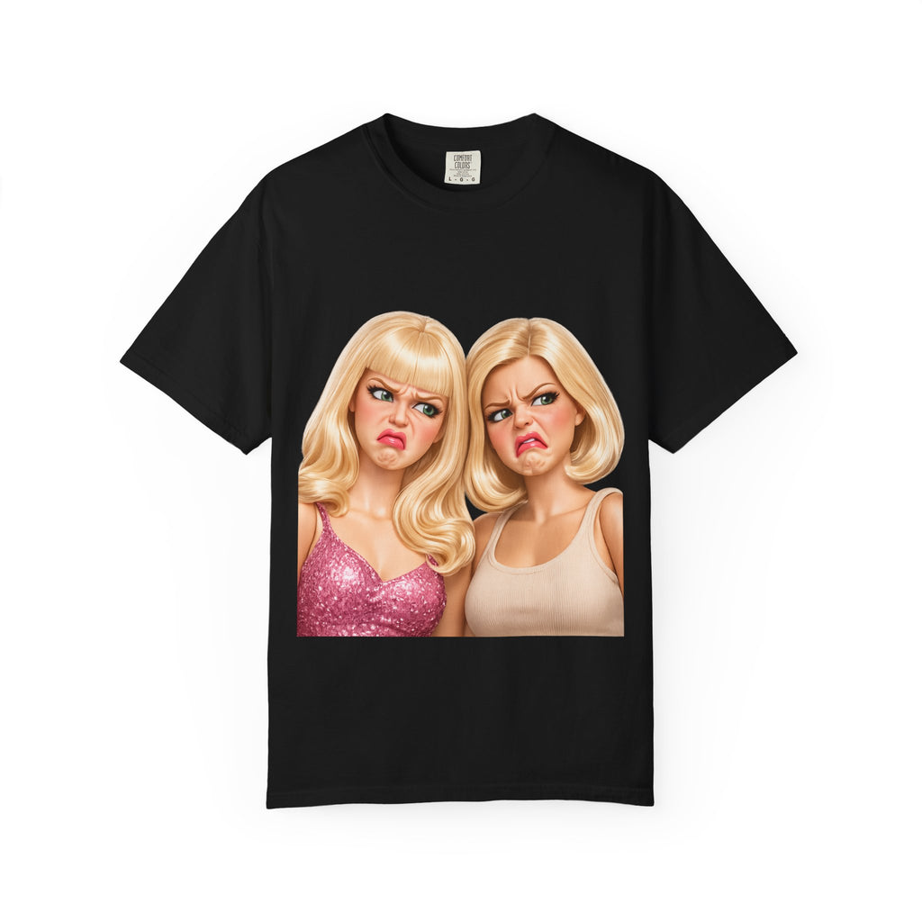 T-Shirt — Sassy Blonde Duo Illustration Tee