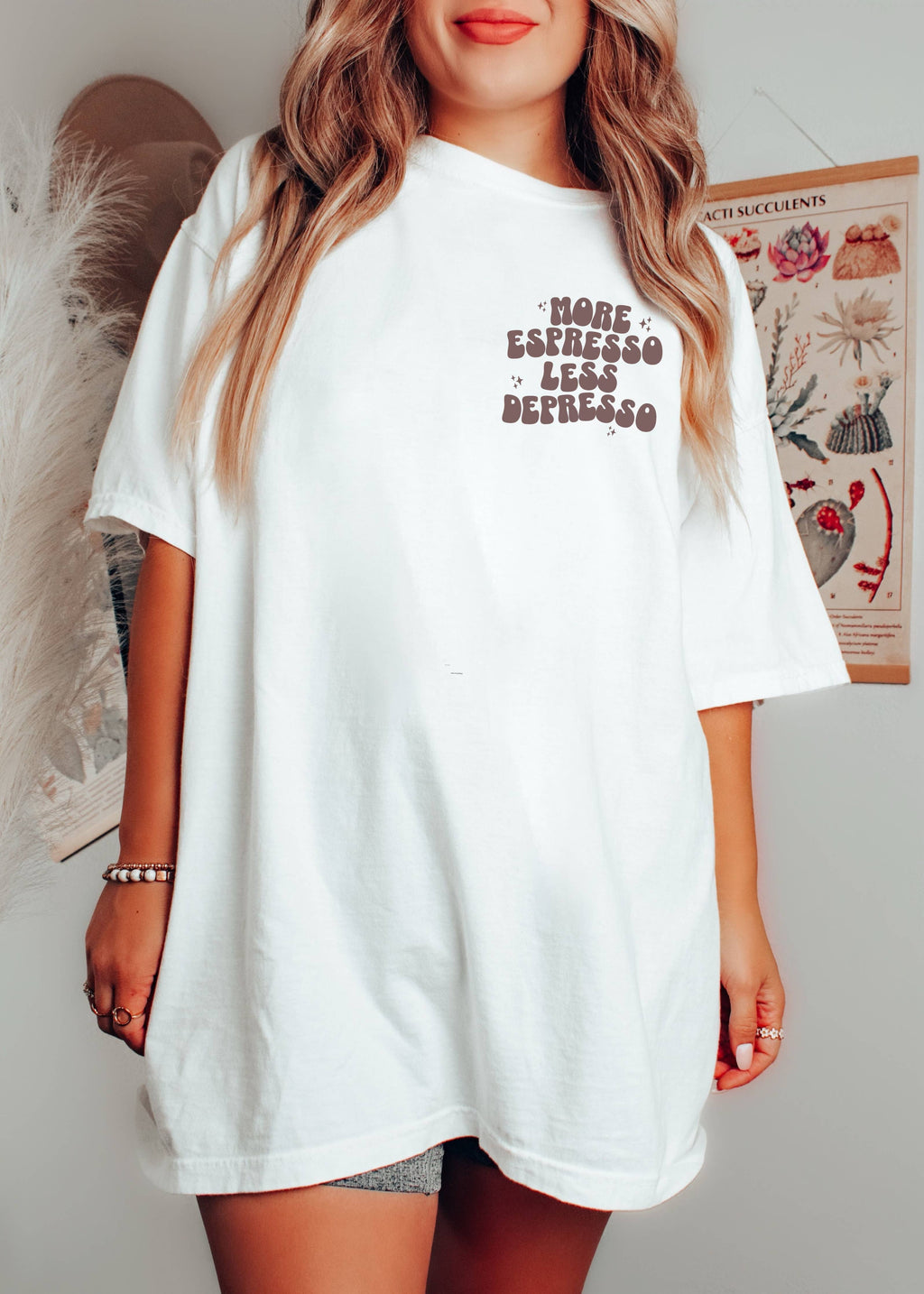 More Espresso Less Depresso Tee / Yam