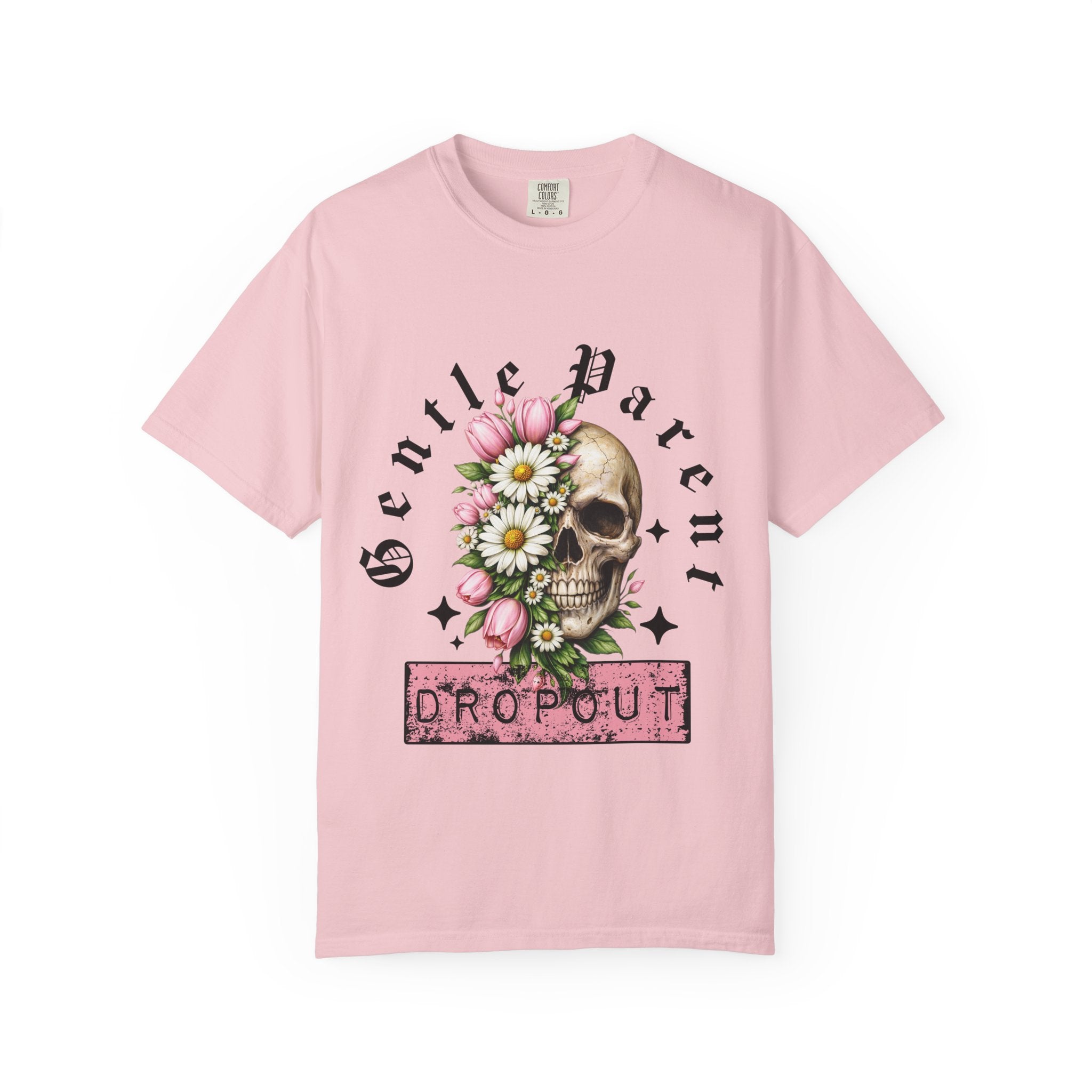 Gentle Parent Dropout Skull Floral T-Shirt