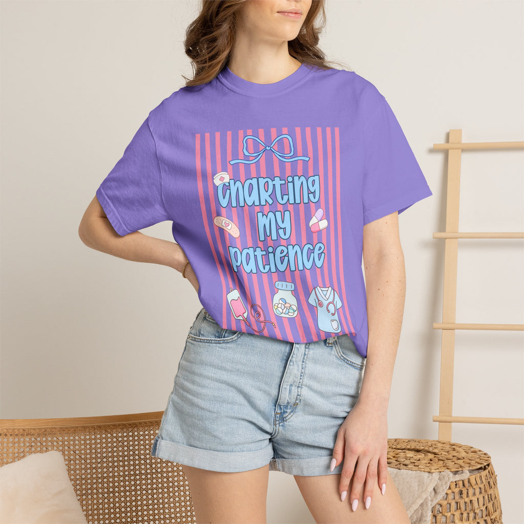 Chasing My Patience Baby Announcement Tee