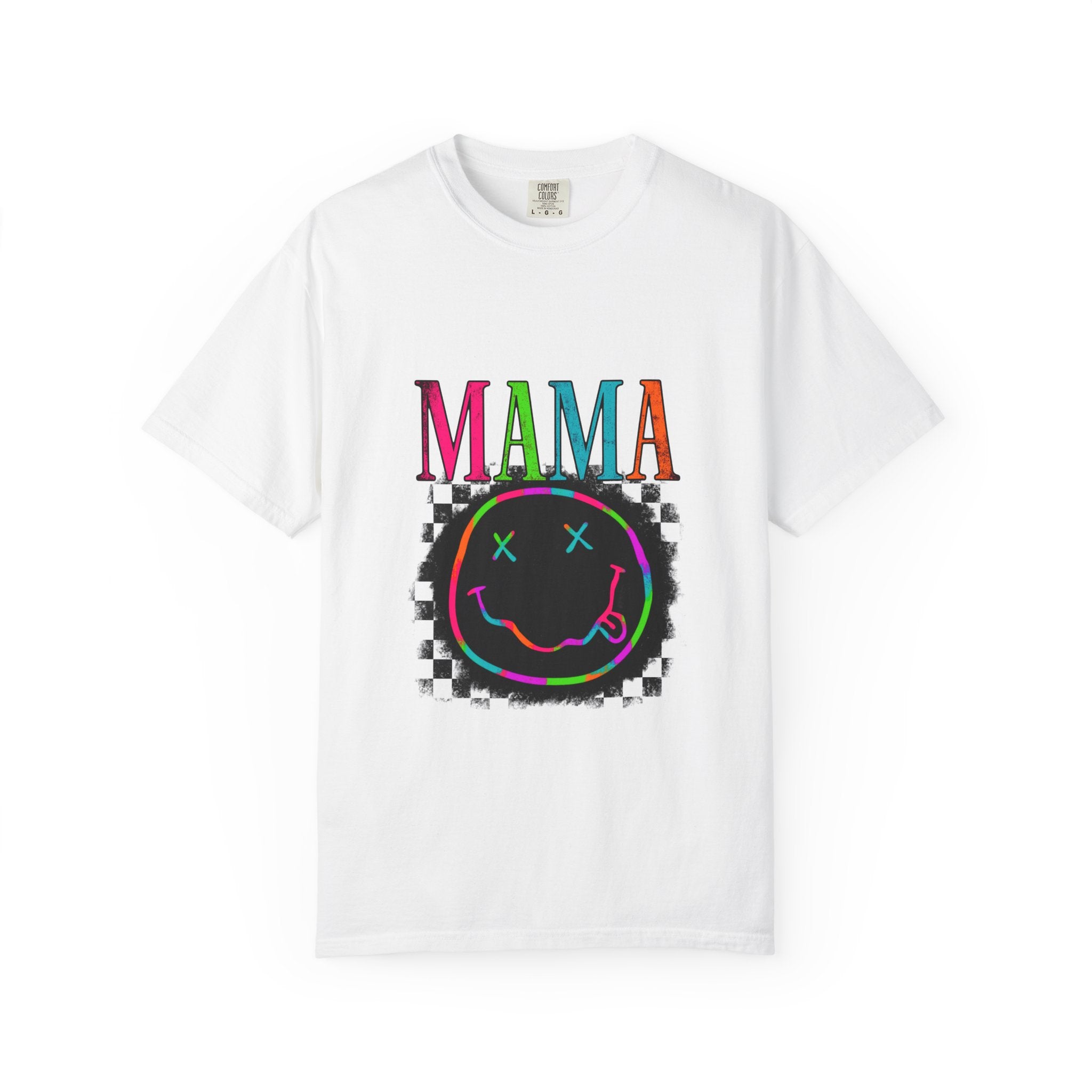 Mama Neon Grunge T-Shirt