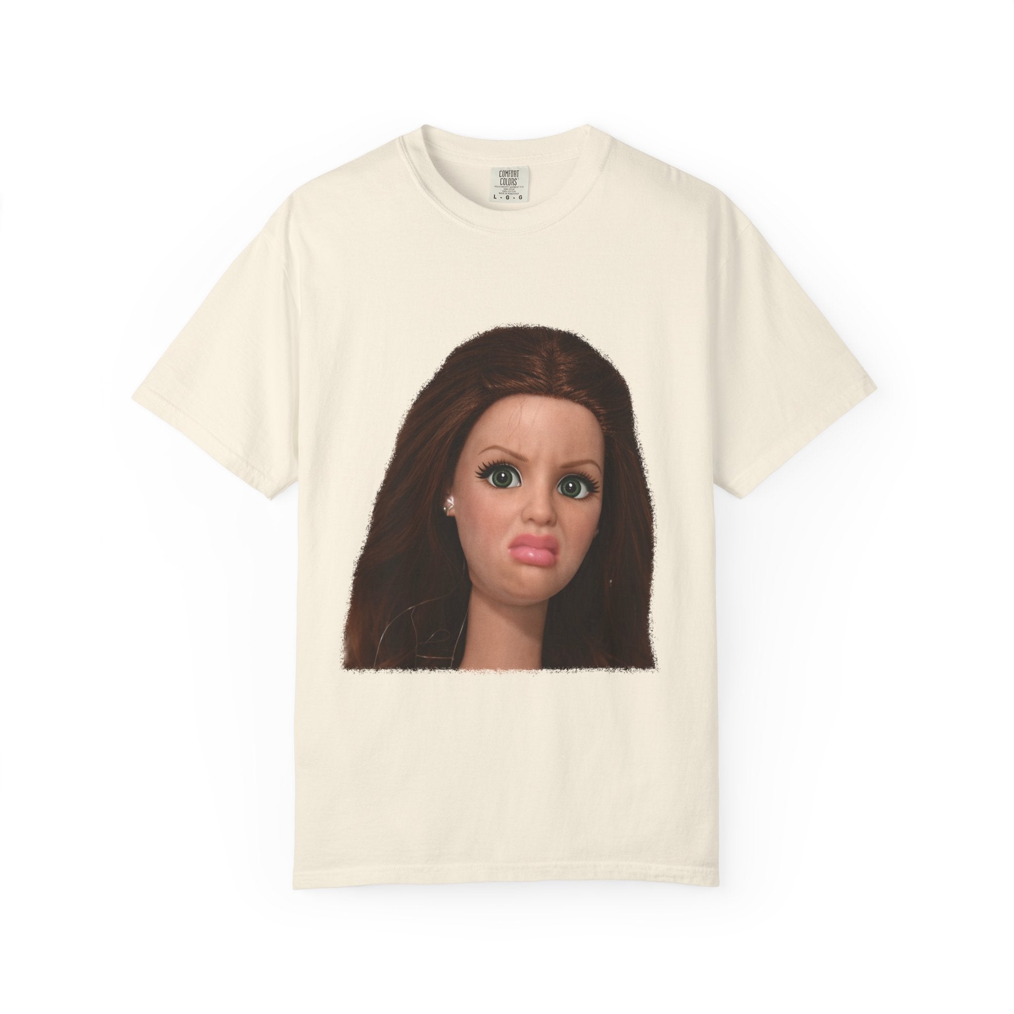 T-Shirt — Cheeky Doll Face Graphic Tee