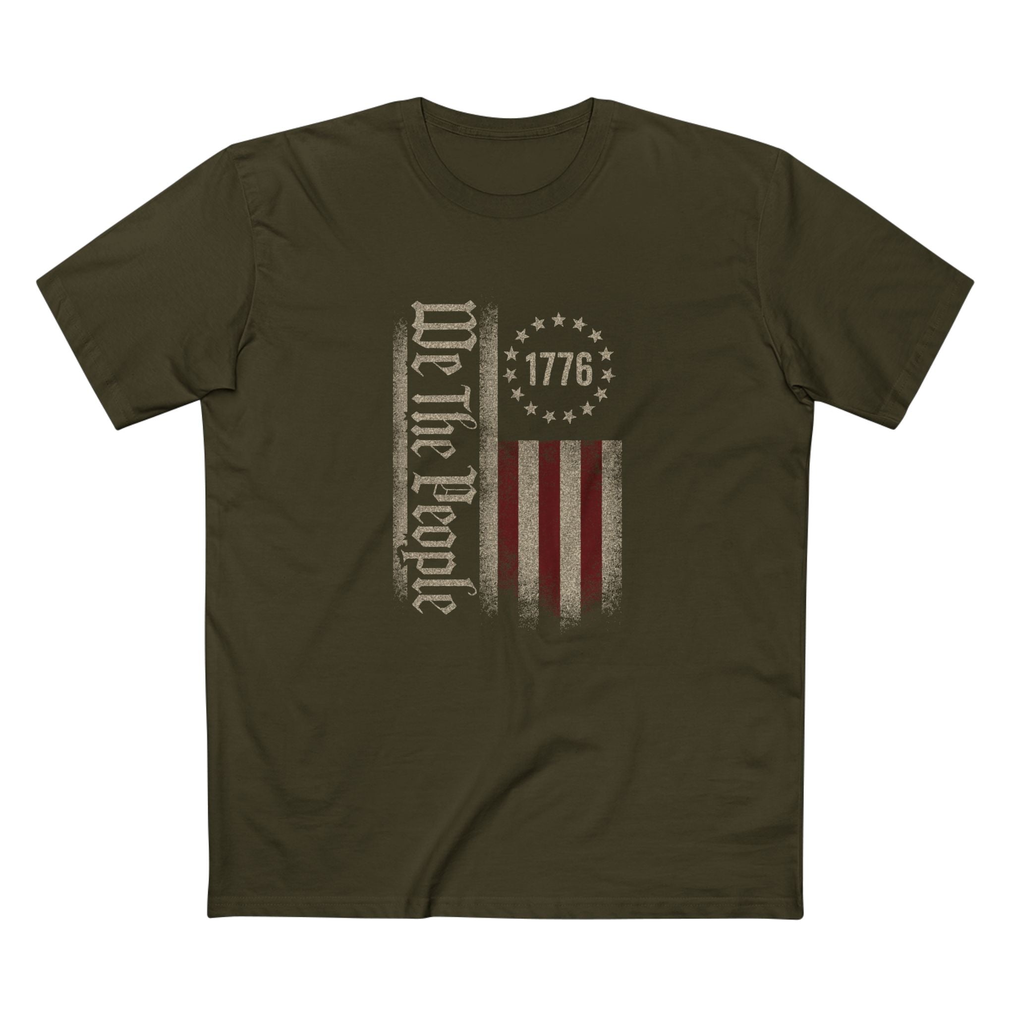 We the People 1776 Vintage Flag T-Shirt