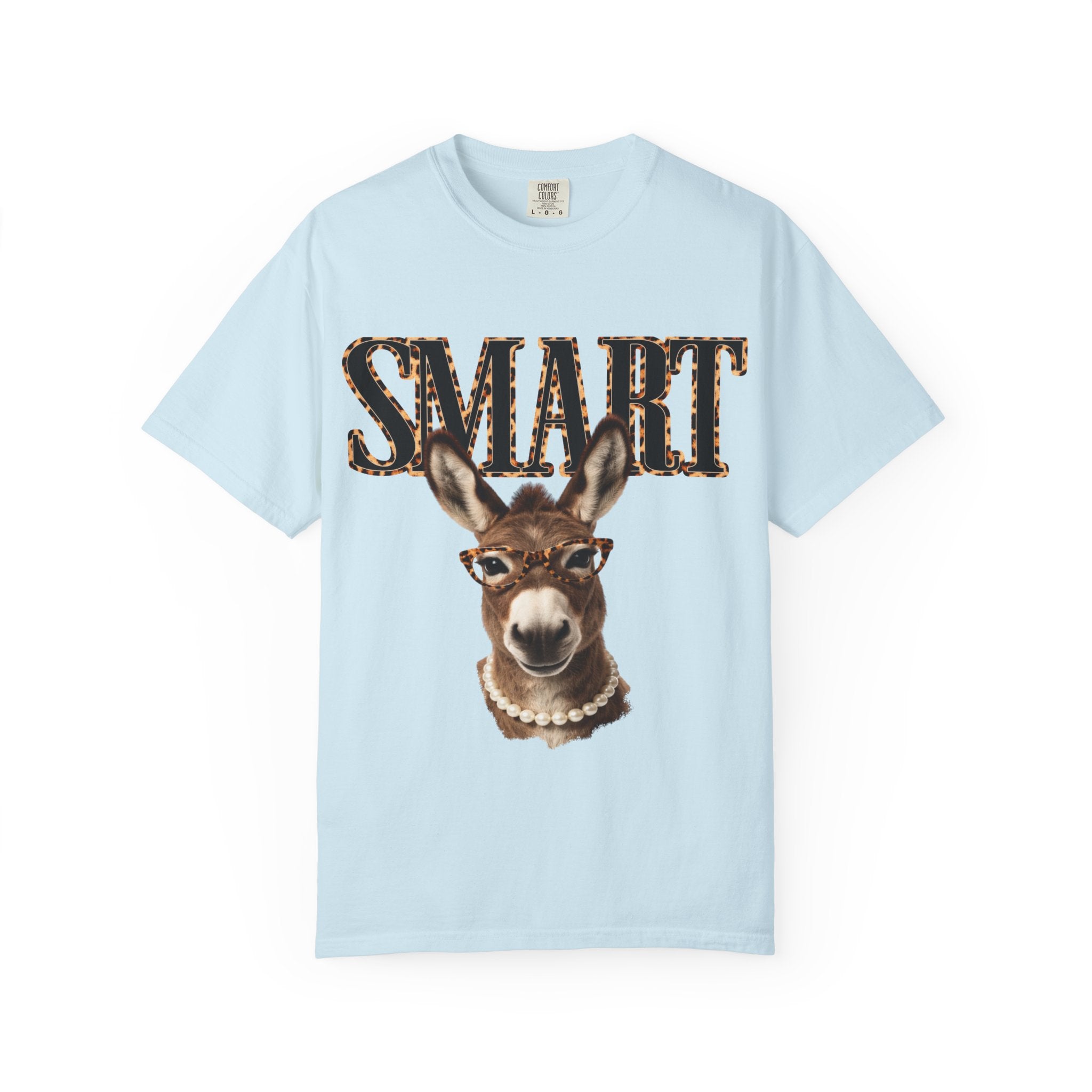 Smart Donkey Graphic T-Shirt — Funny Vintage Animal Tee