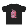 Youth Tee — 'Silly Goose Juice' Pink Milk Carton Kids Shirt