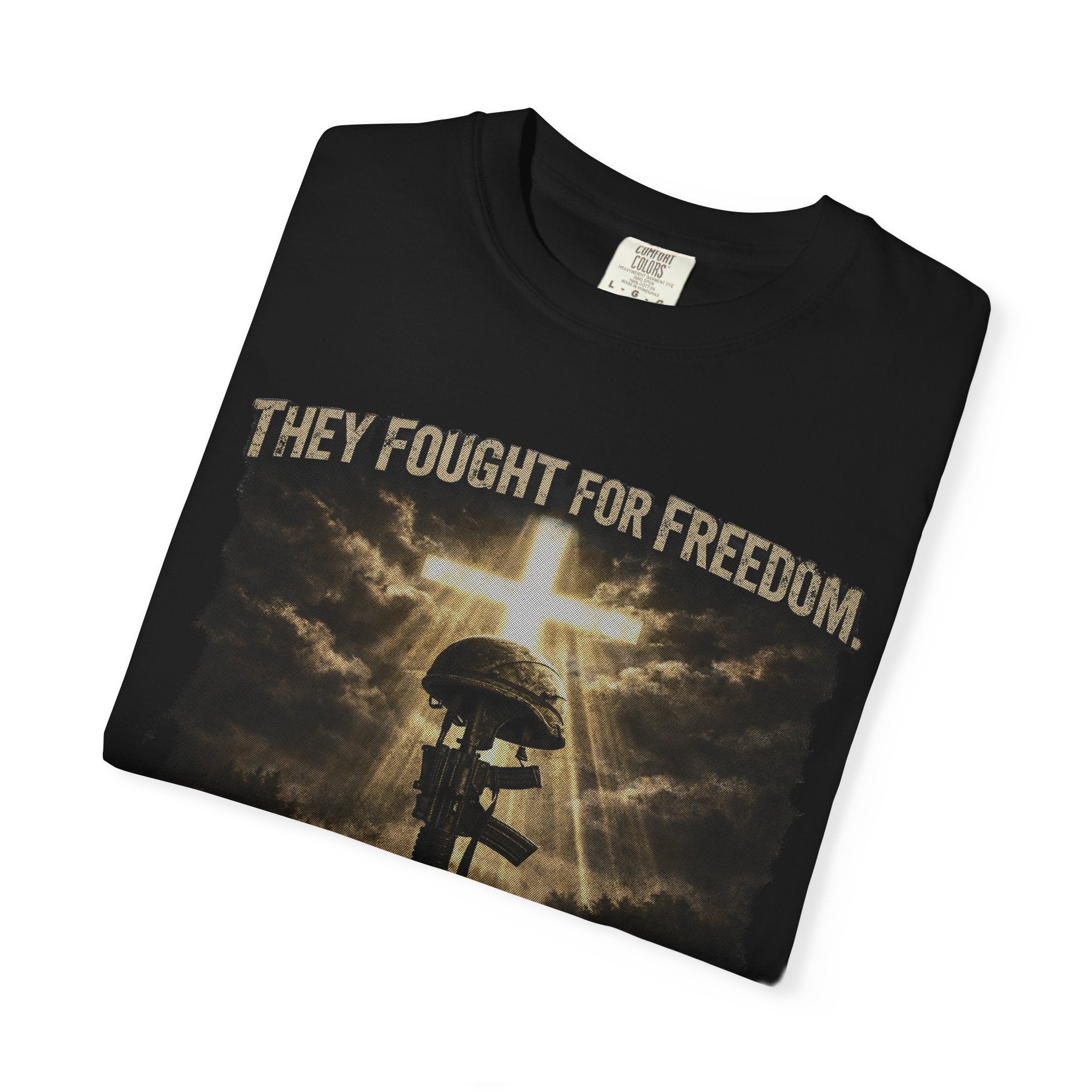 Christian Graphic T-Shirt — 'He Died For Them' Religious Faith Tee