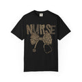 Nurse Leopard Print Stethoscope T-Shirt