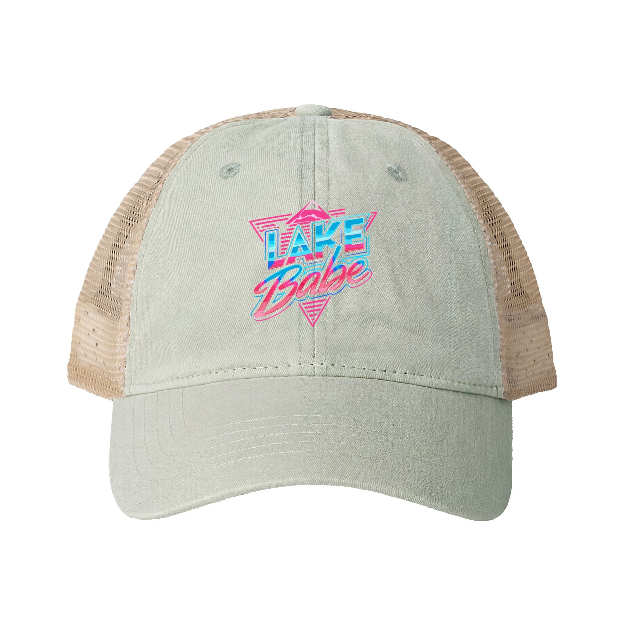 Women's Washed Mesh-Back Cap