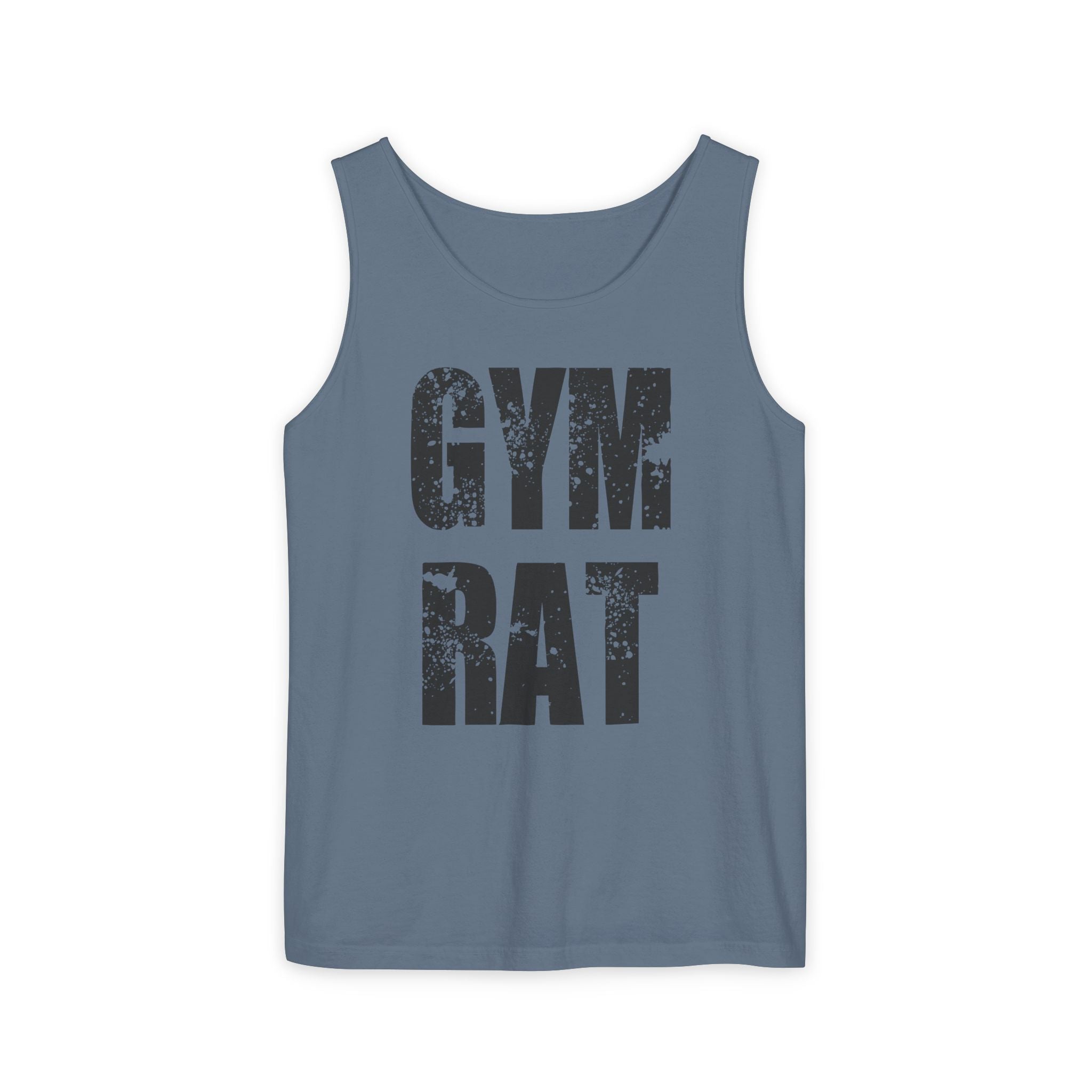 Gym Rat Tank Top — Distressed Fitness Tank for Gym Lovers
