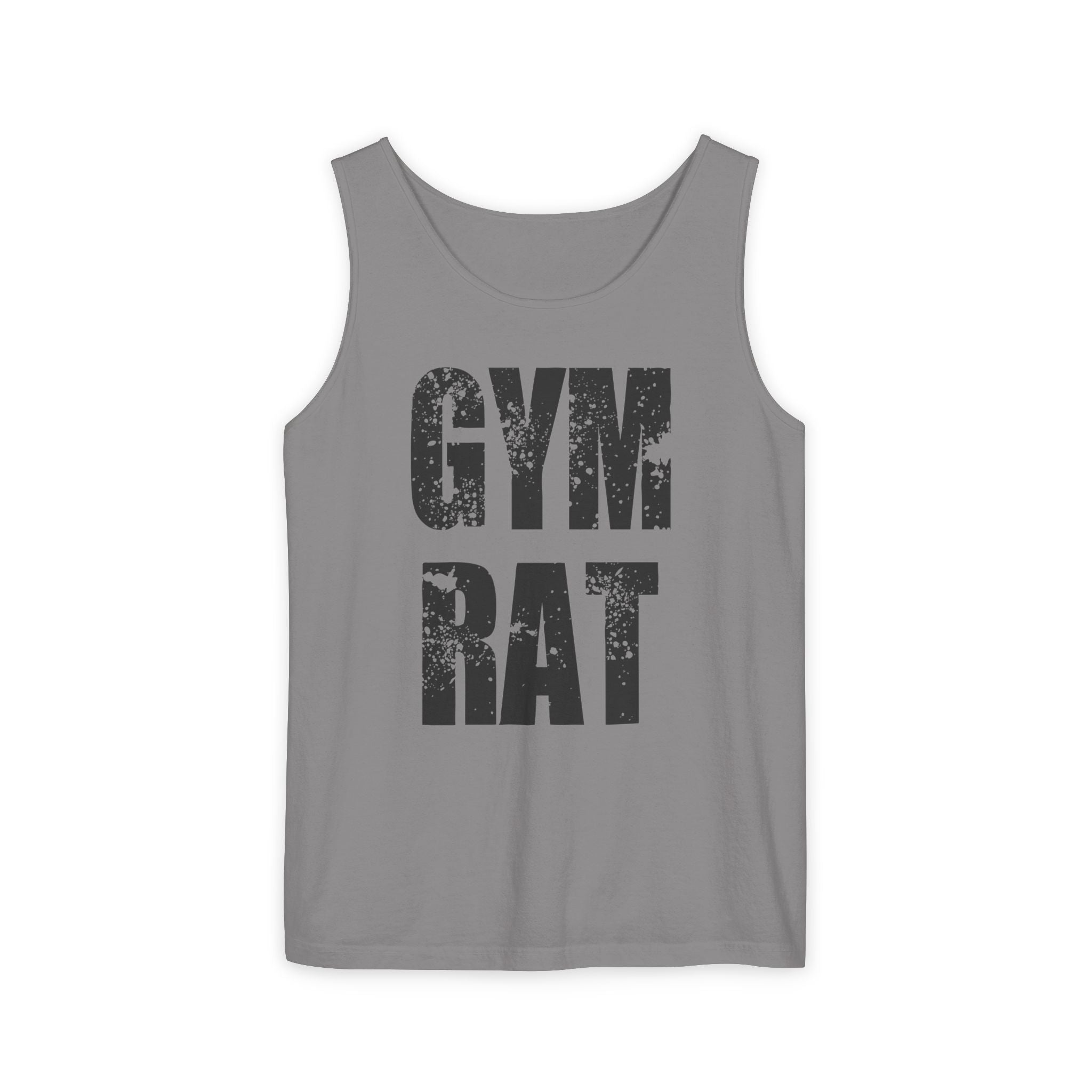 Gym Rat Tank Top — Distressed Fitness Tank for Gym Lovers