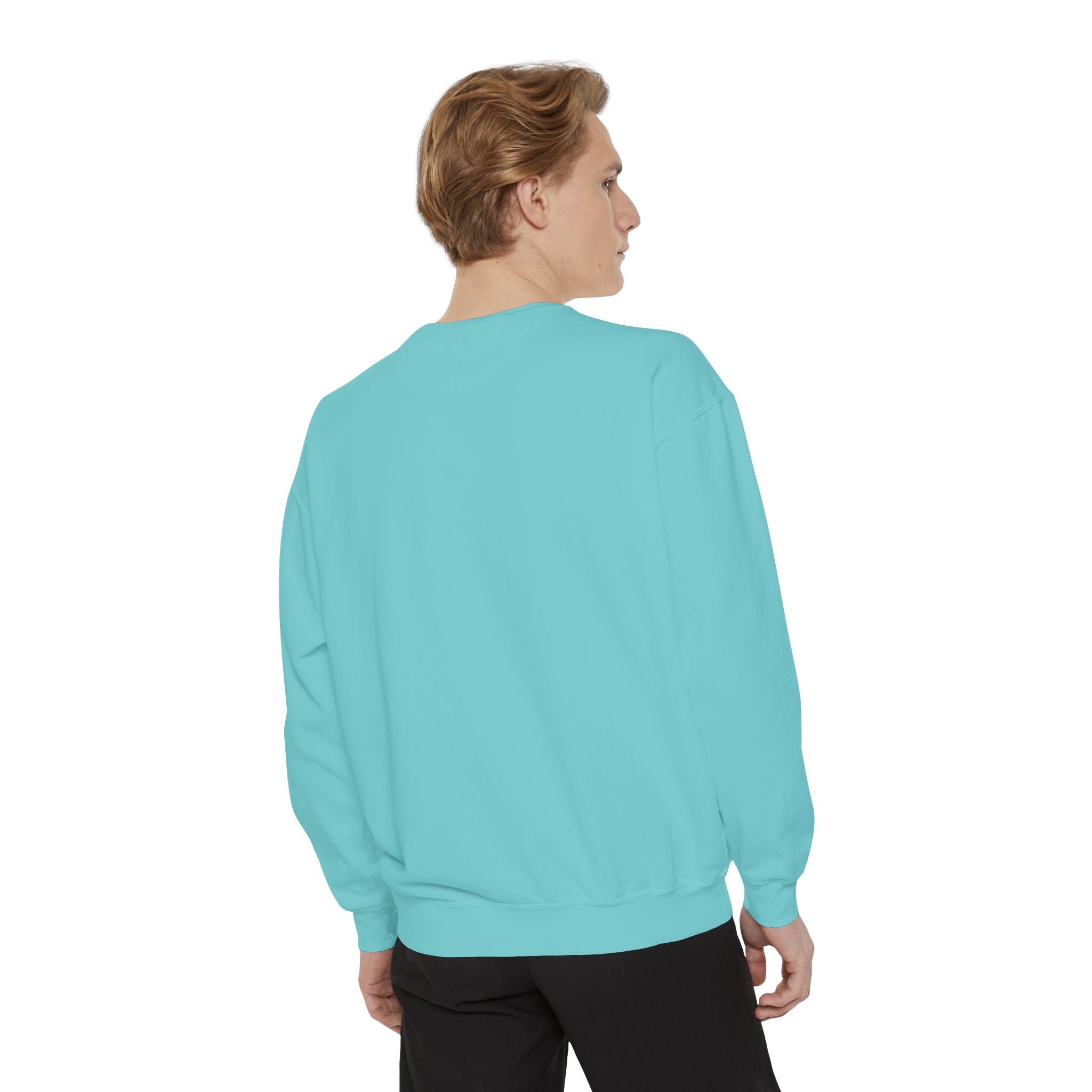 Nurse Face Sweatshirt — Pink Caduceus Retro Graphic Crewneck