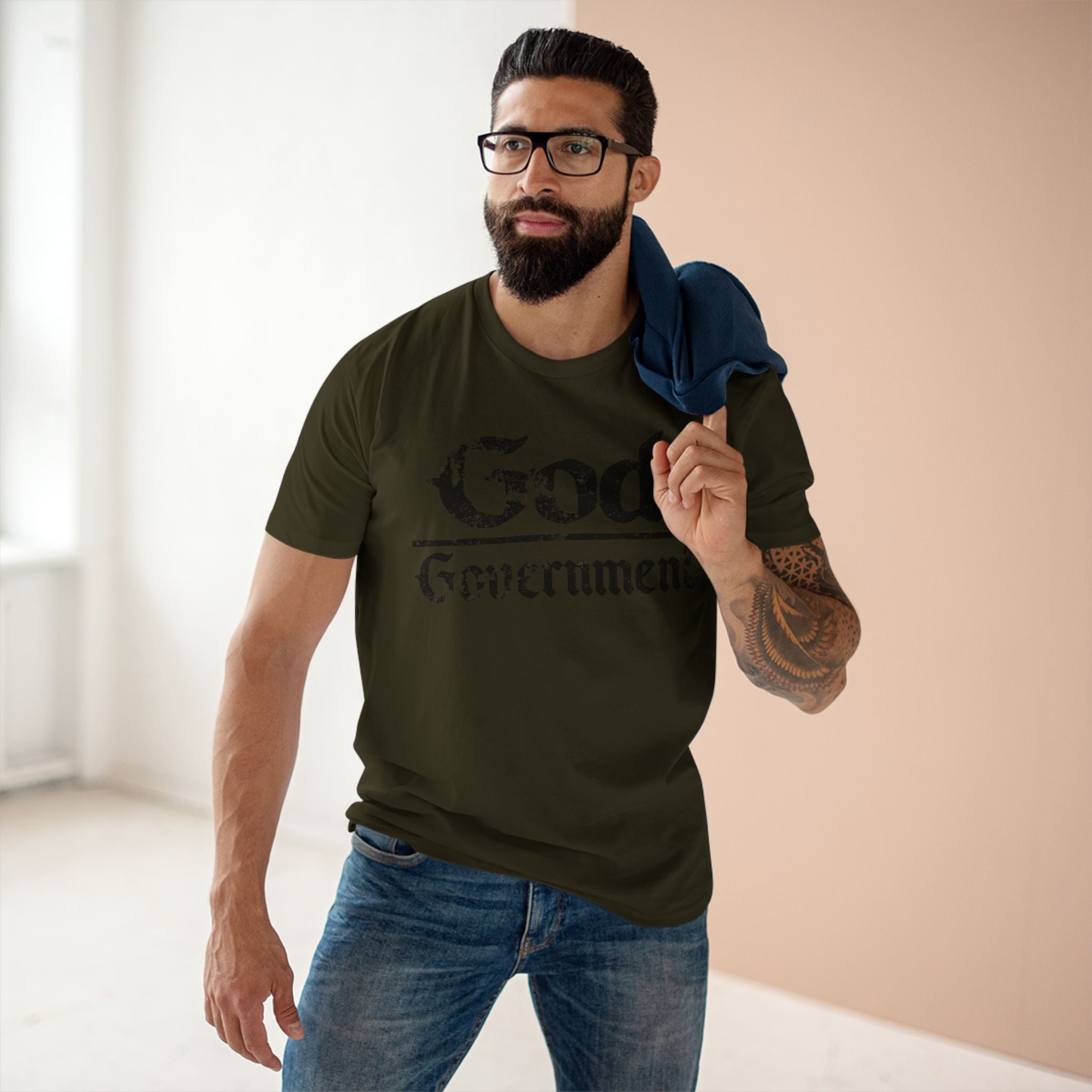 God Over Government T-Shirt — Faith & Patriotism Graphic Tee