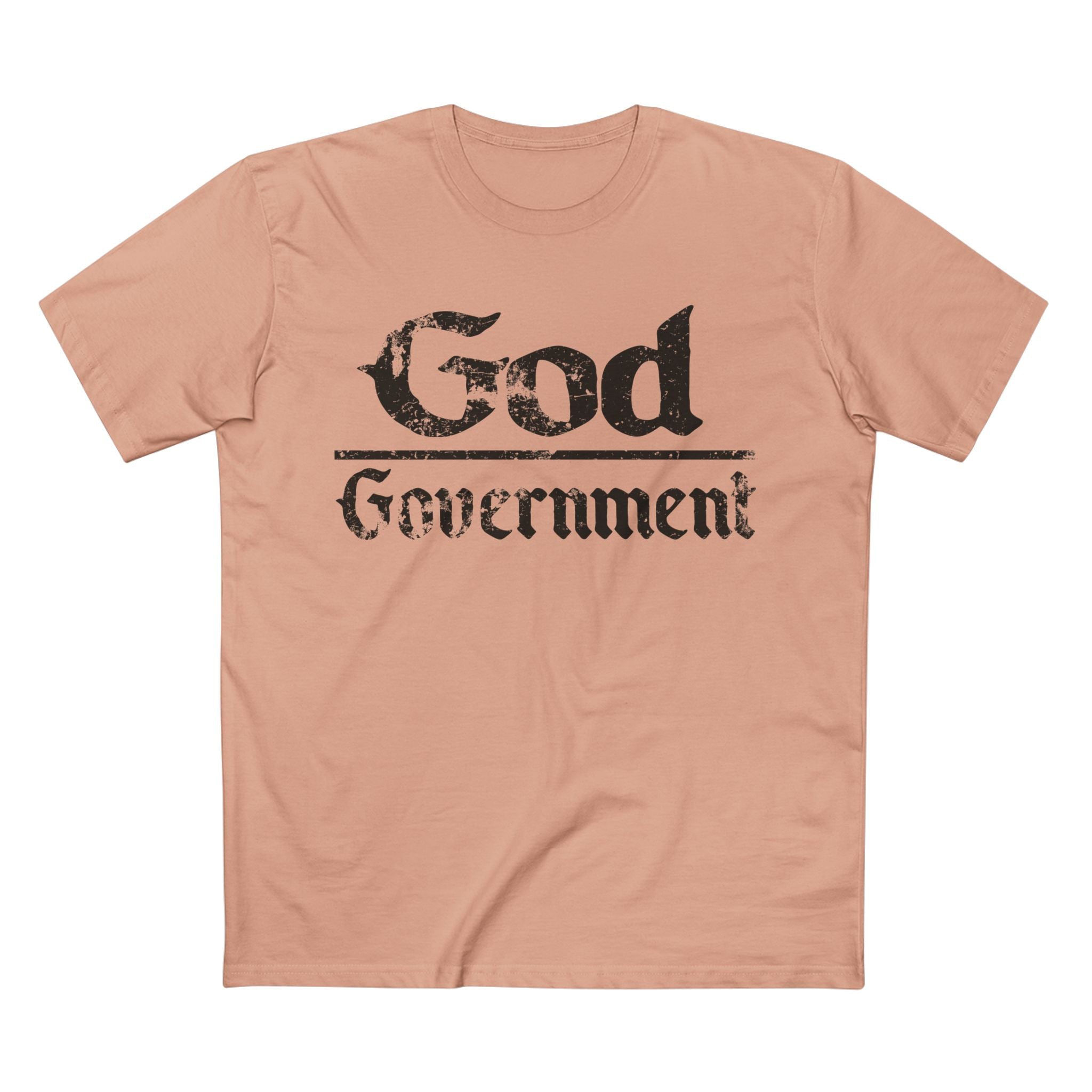 God Over Government T-Shirt — Faith & Patriotism Graphic Tee