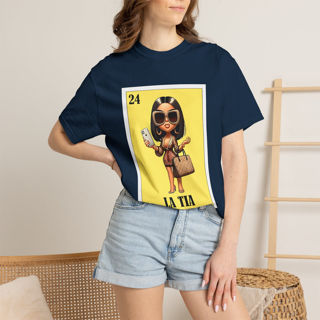La Tía Lotería Tee — Stylish Aunt Graphic T-Shirt