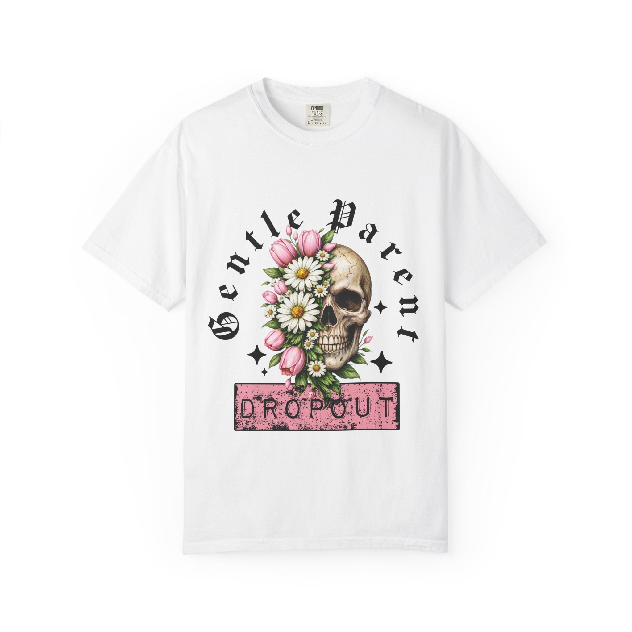 Gentle Parent Dropout Skull Floral T-Shirt