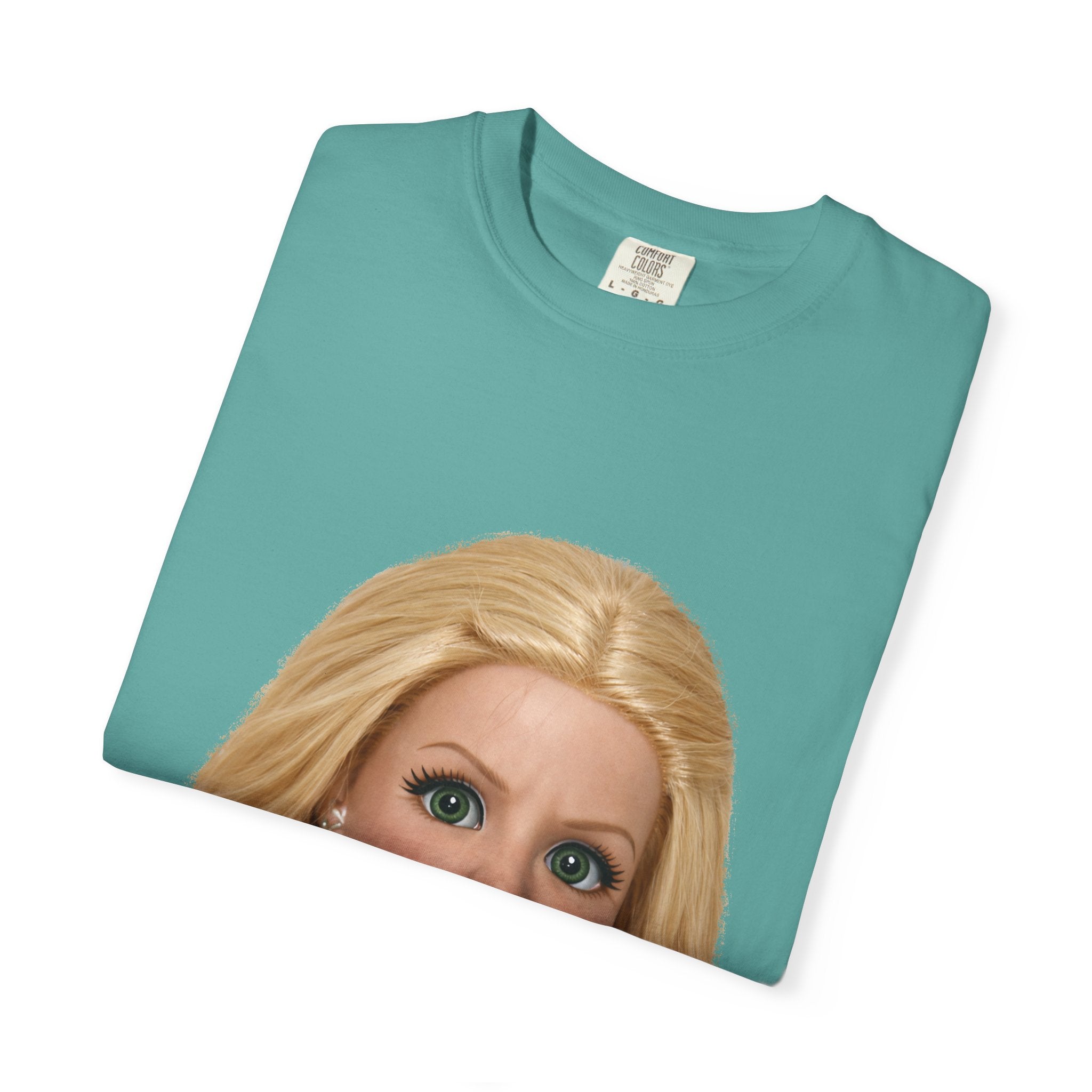 Funny Barbie Face Tee — Sassy Doll Expression Graphic T-Shirt