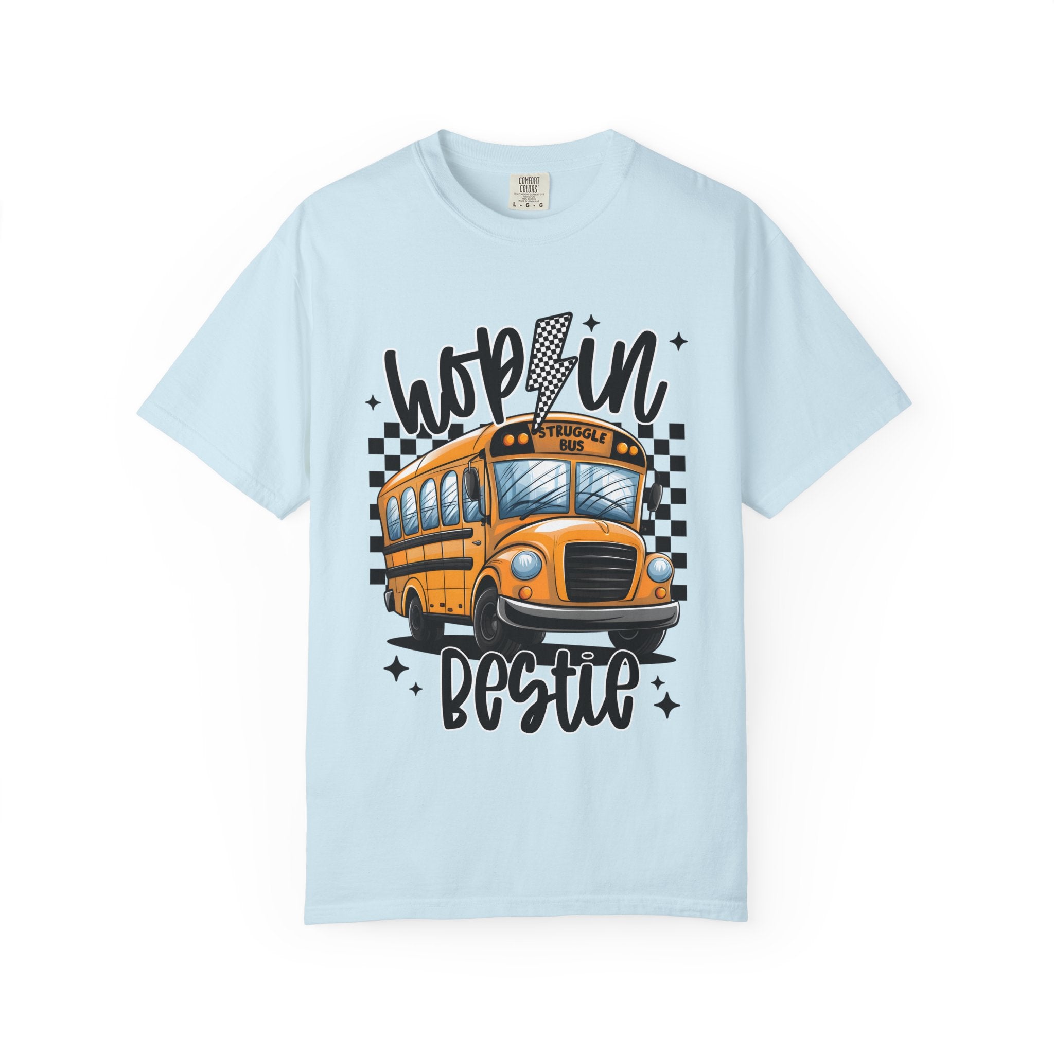 School Bus 'Hop In Bestie' T-Shirt