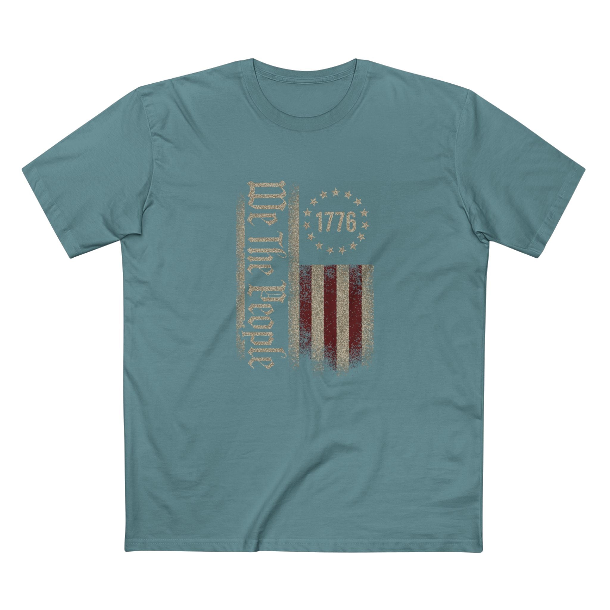 We the People 1776 Vintage Flag T-Shirt