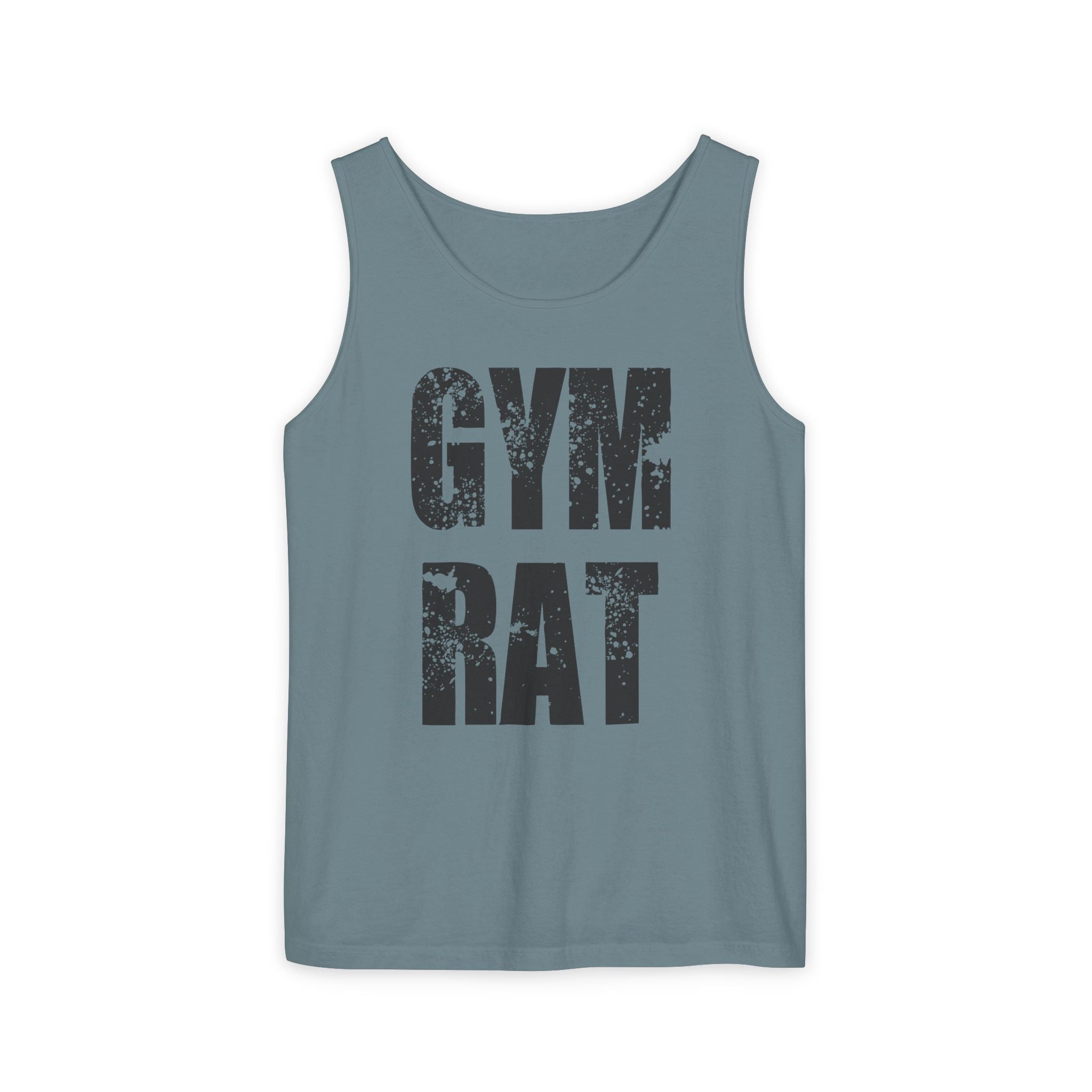 Gym Rat Tank Top — Distressed Fitness Tank for Gym Lovers