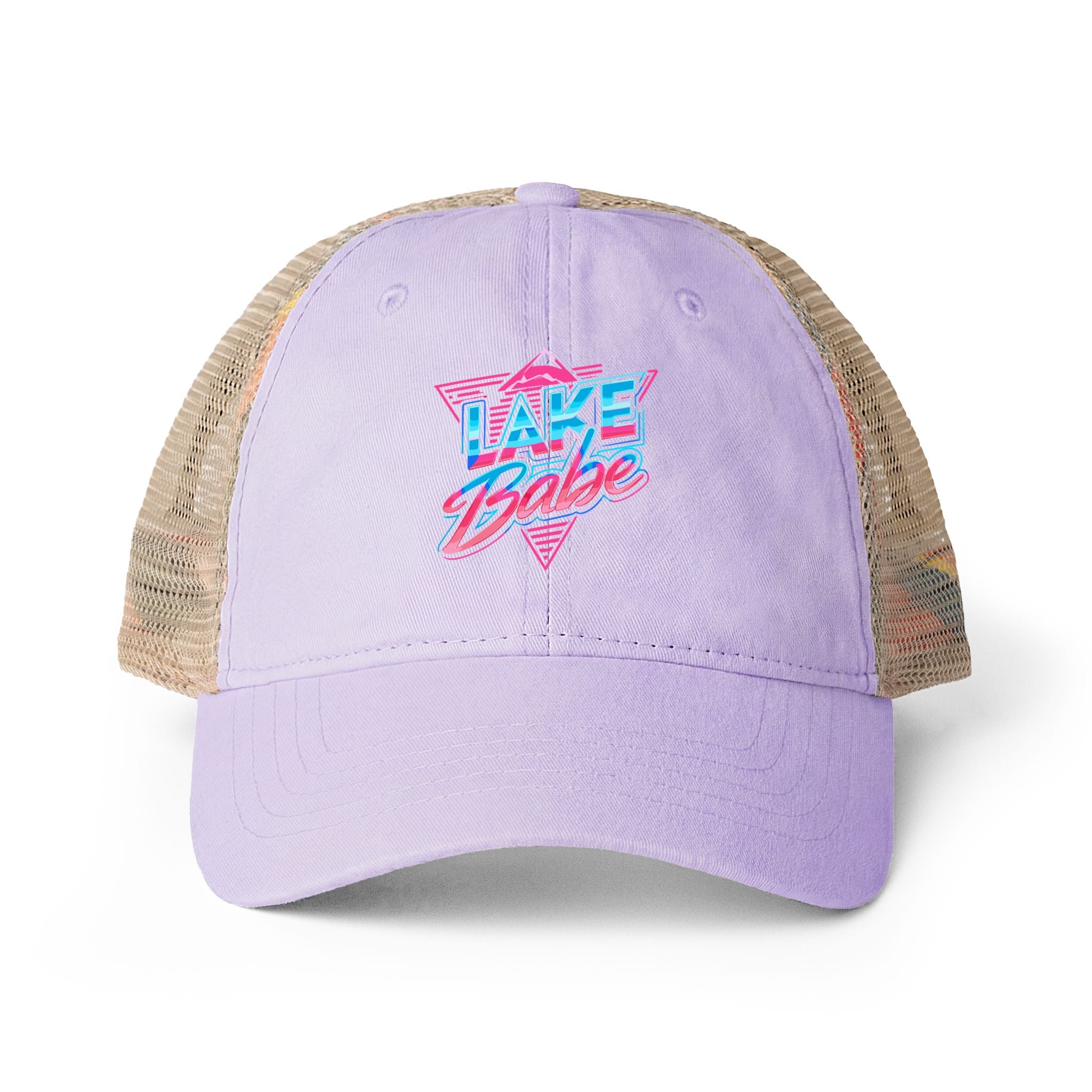 Women's Washed Mesh-Back Cap