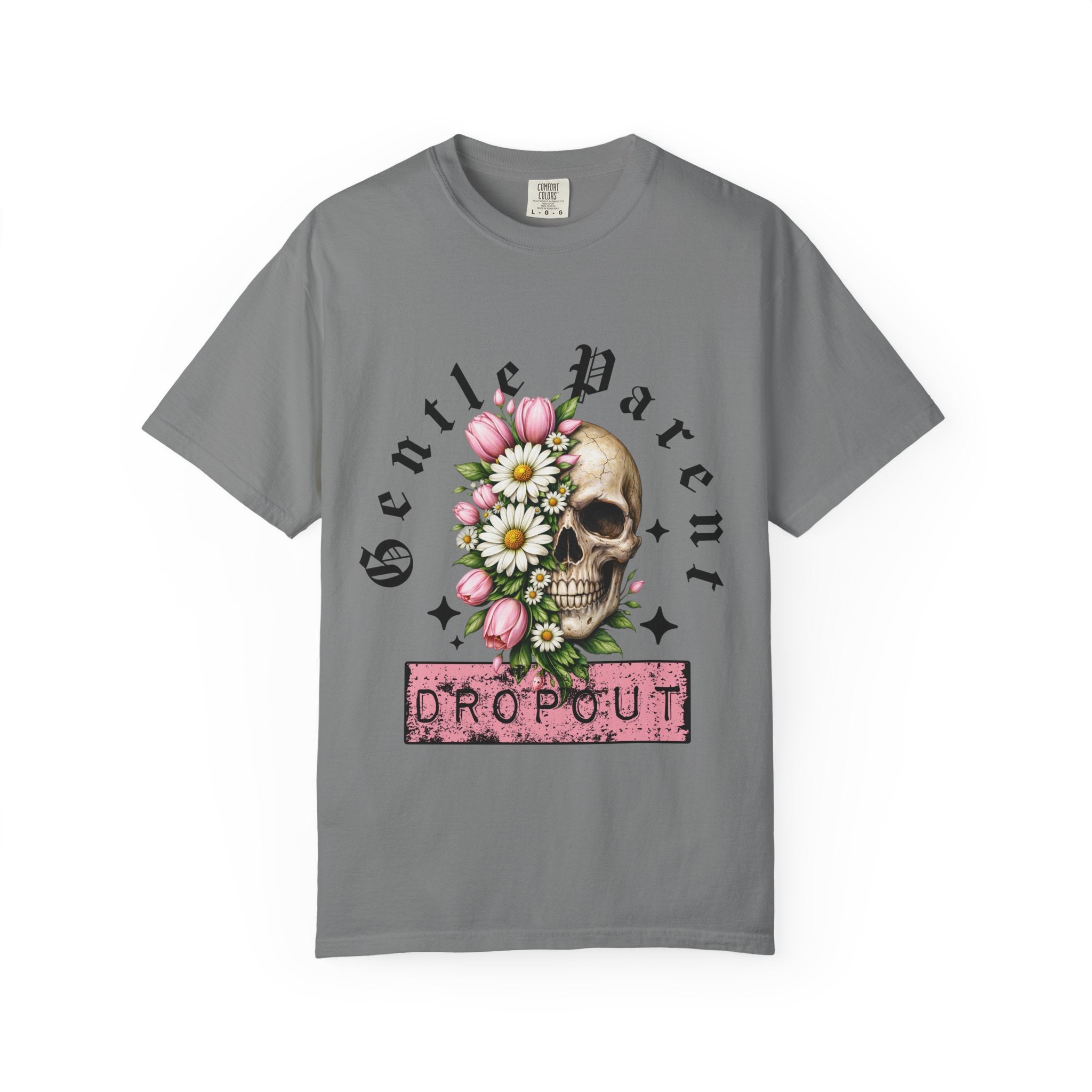 Gentle Parent Dropout Skull Floral T-Shirt