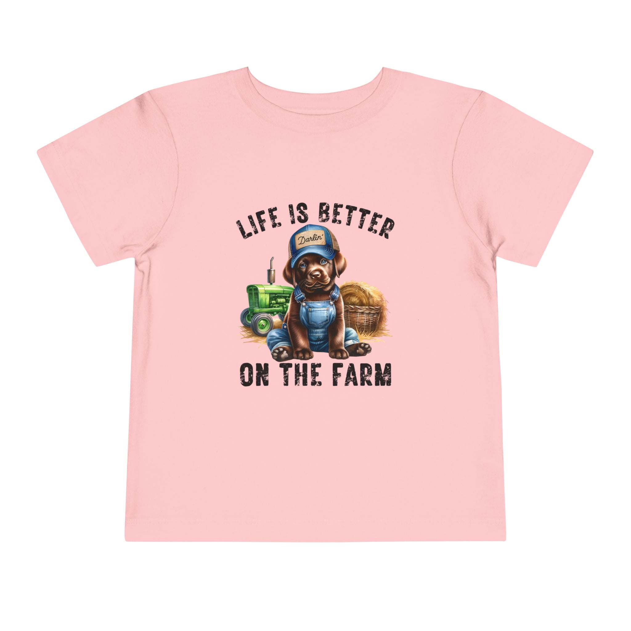 Life Is Better On The Farm Toddler Tee