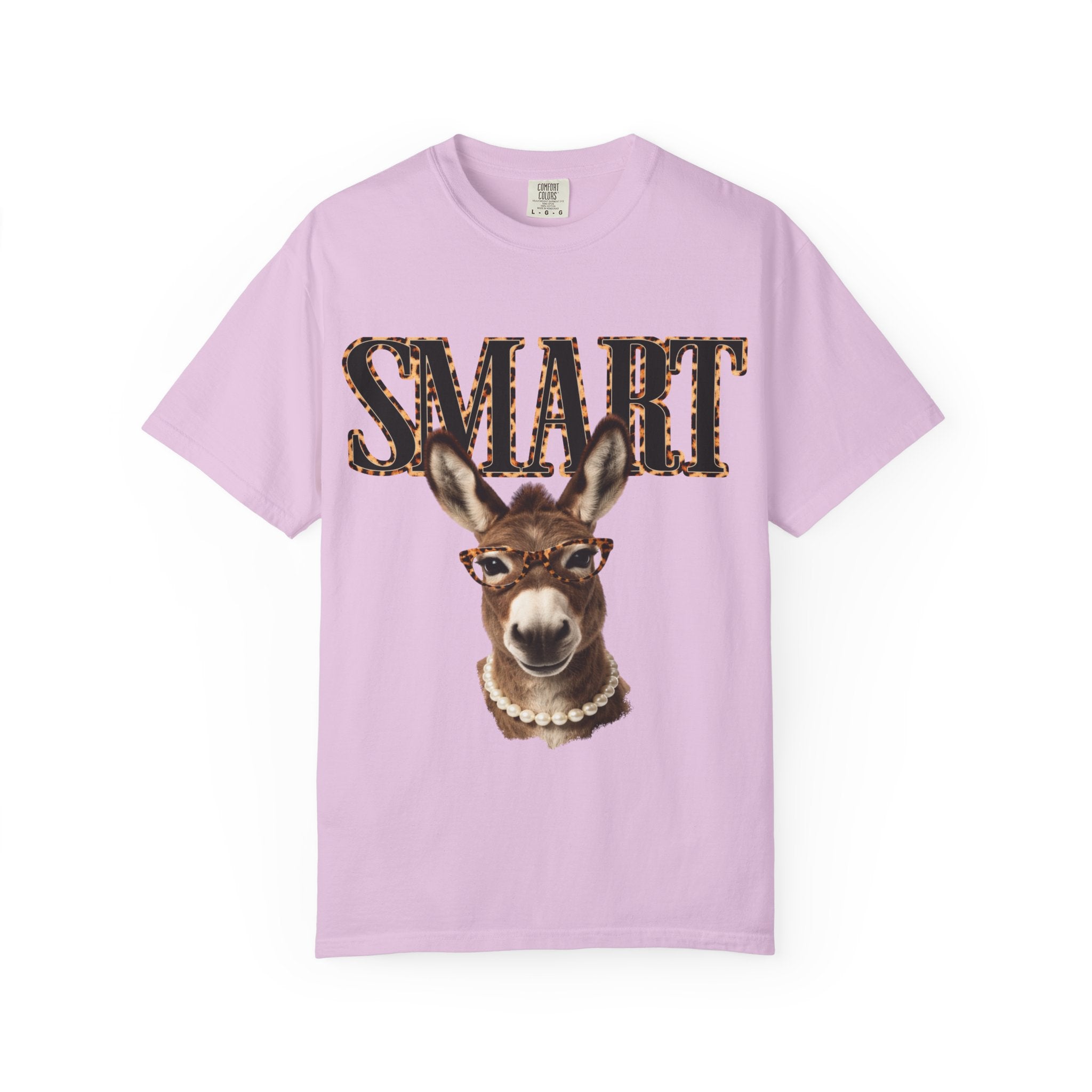 Smart Donkey Graphic T-Shirt — Funny Vintage Animal Tee